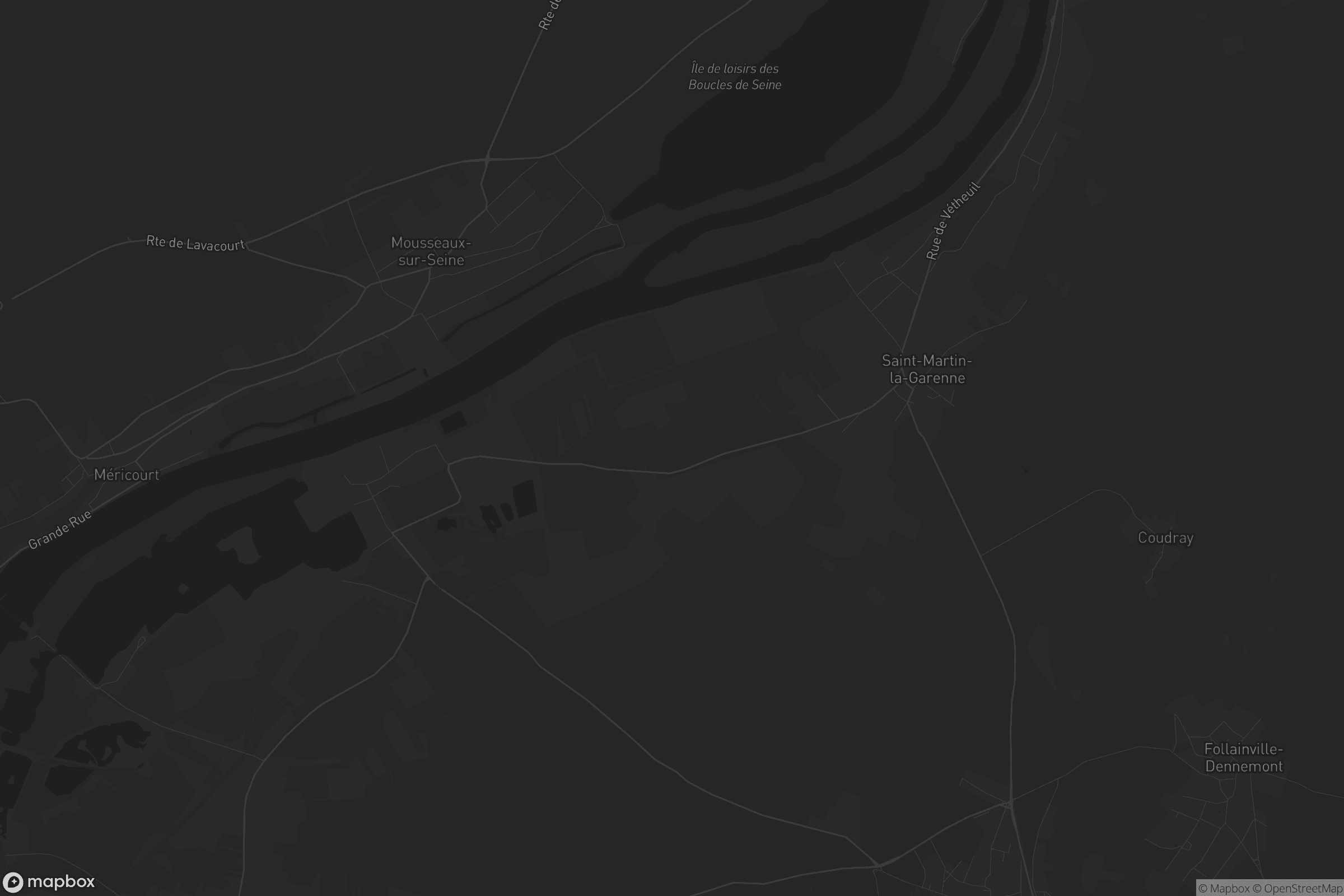 Carte de Saint-Martin-la-Garenne