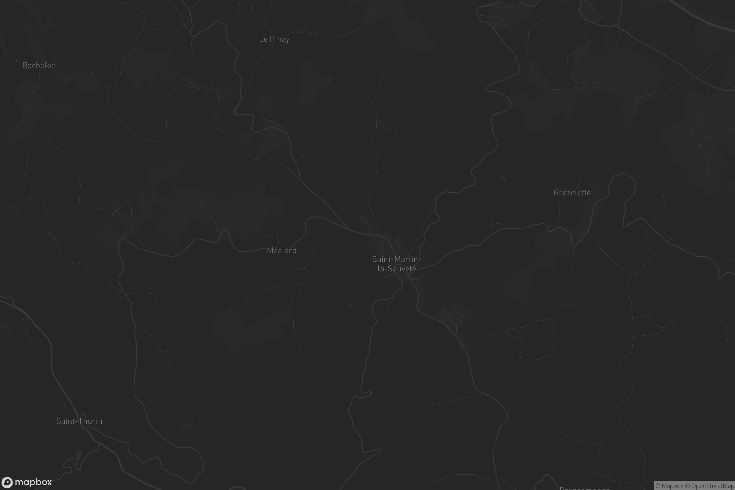 Carte de Saint-Martin-la-Sauveté