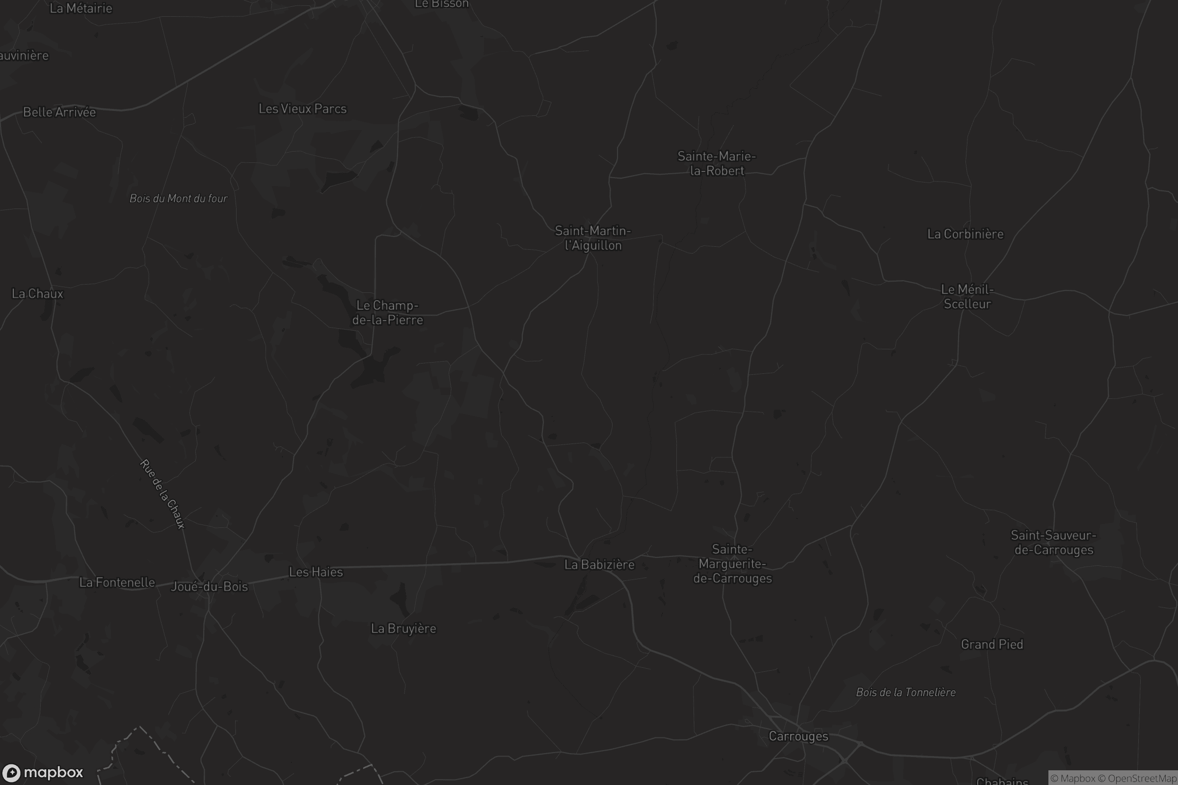 Carte de Saint-Martin-l'Aiguillon