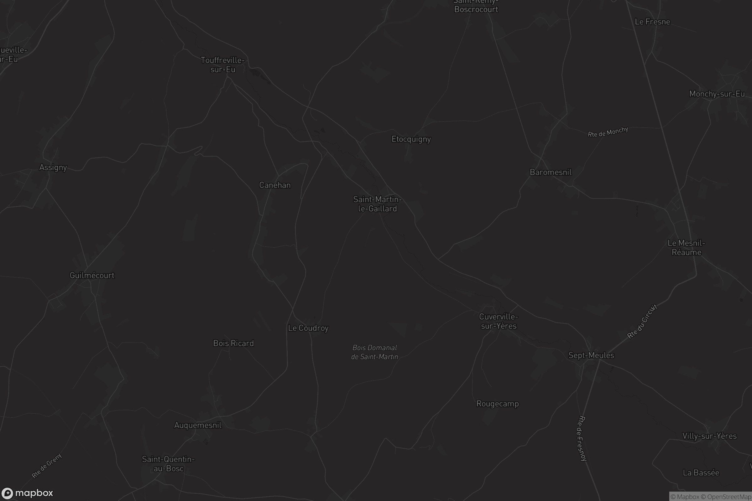 Carte de Saint-Martin-le-Gaillard