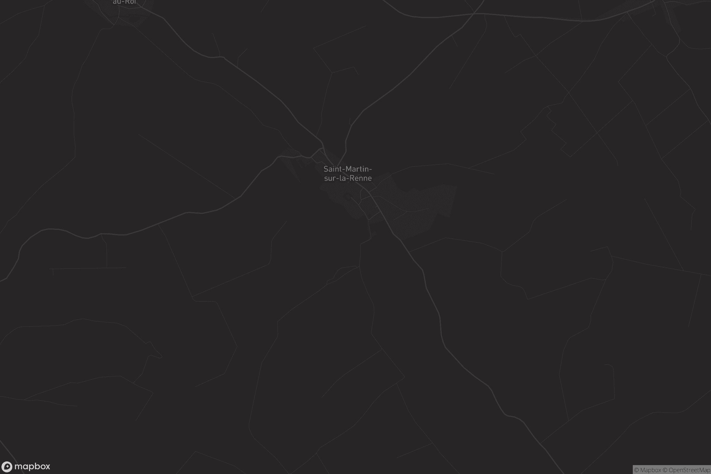 Carte de Saint-Martin-sur-la-Renne