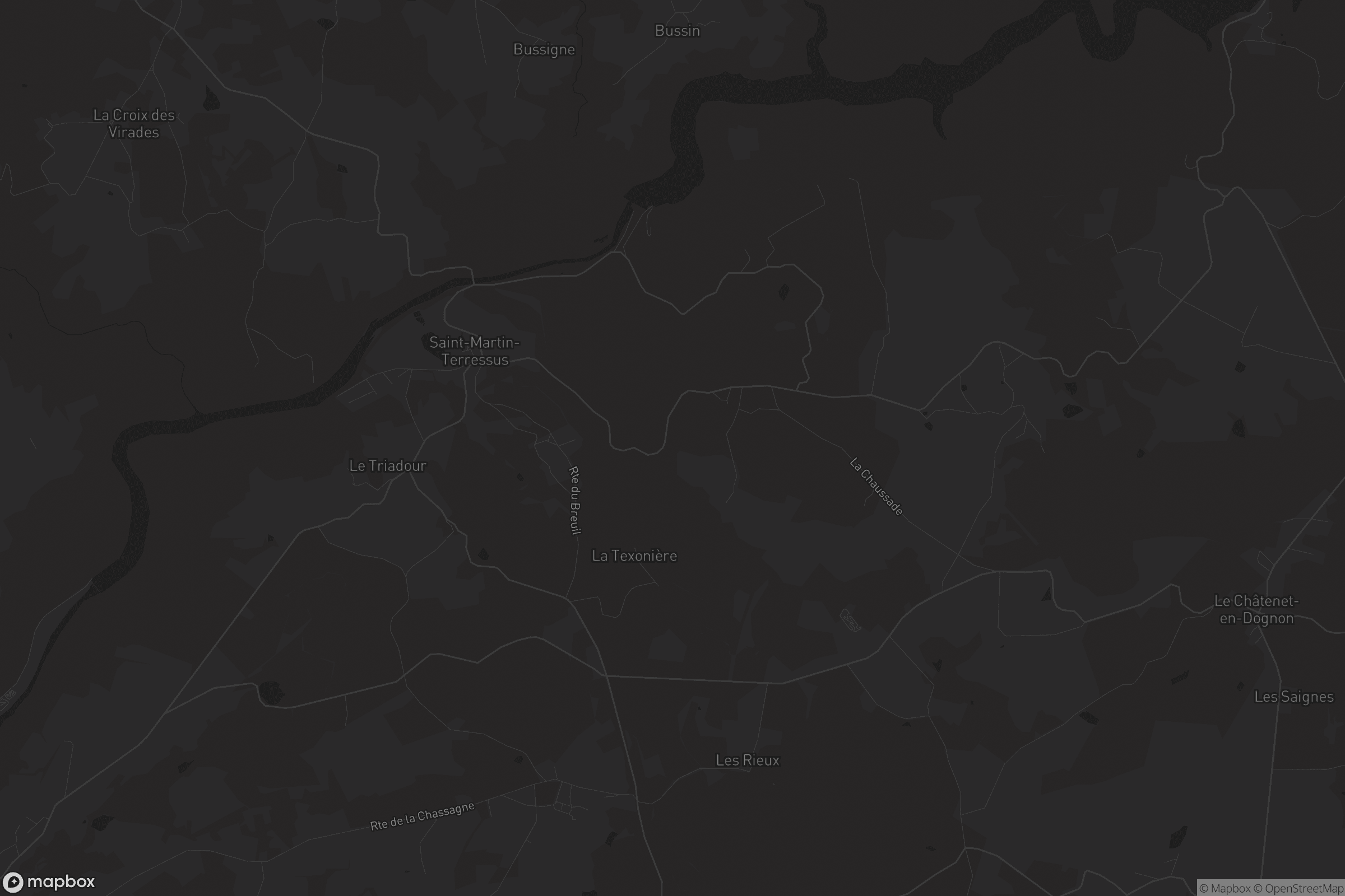 Carte de Saint-Martin-Terressus