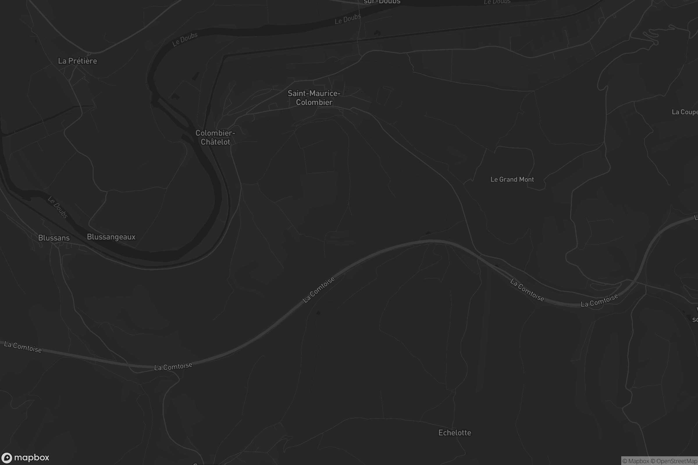 Carte de Saint-Maurice-Colombier