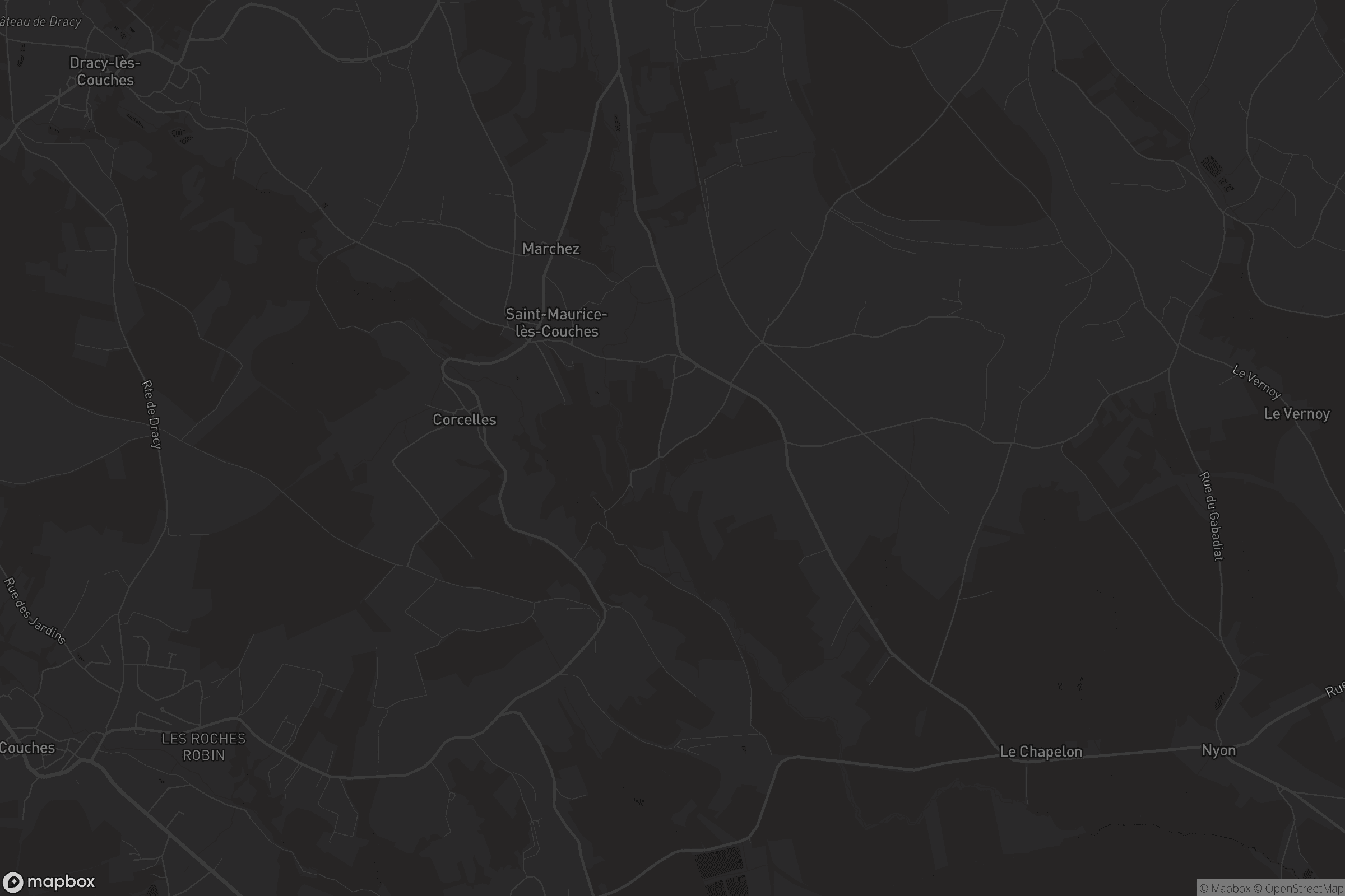 Carte de Saint-Maurice-lès-Couches