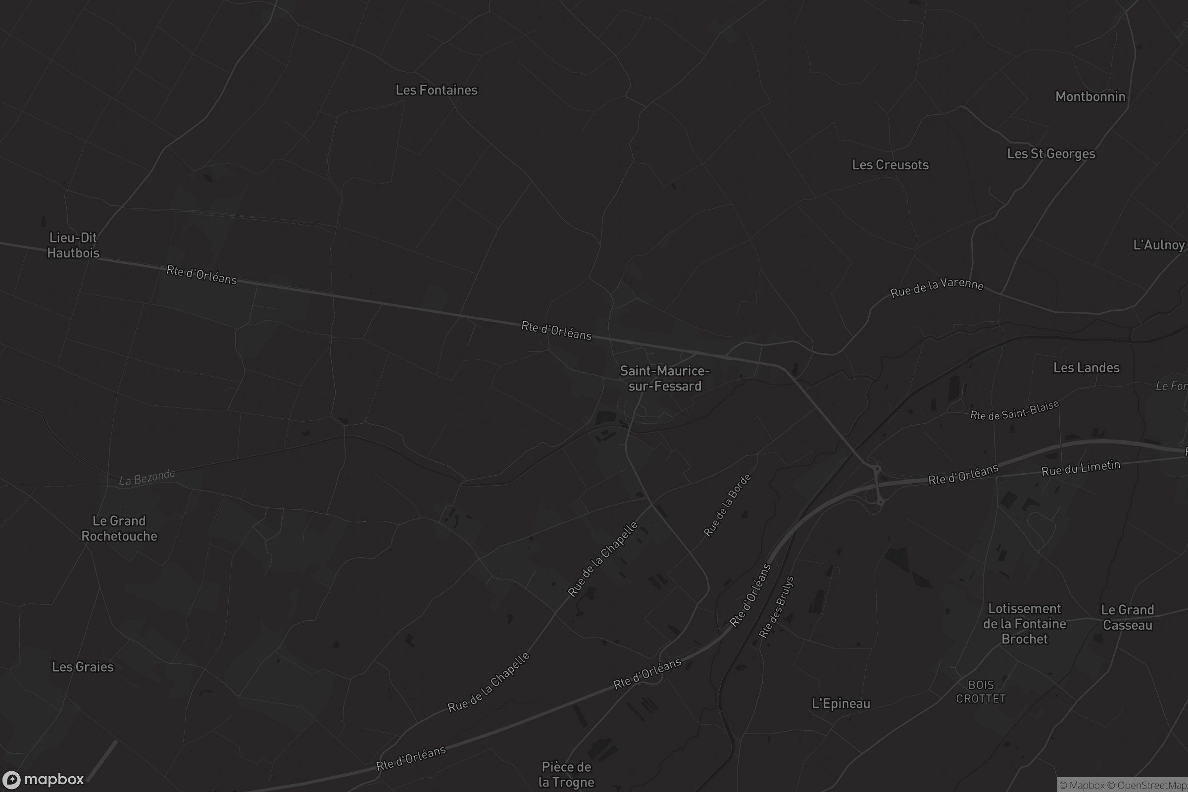 Carte de Saint-Maurice-sur-Fessard
