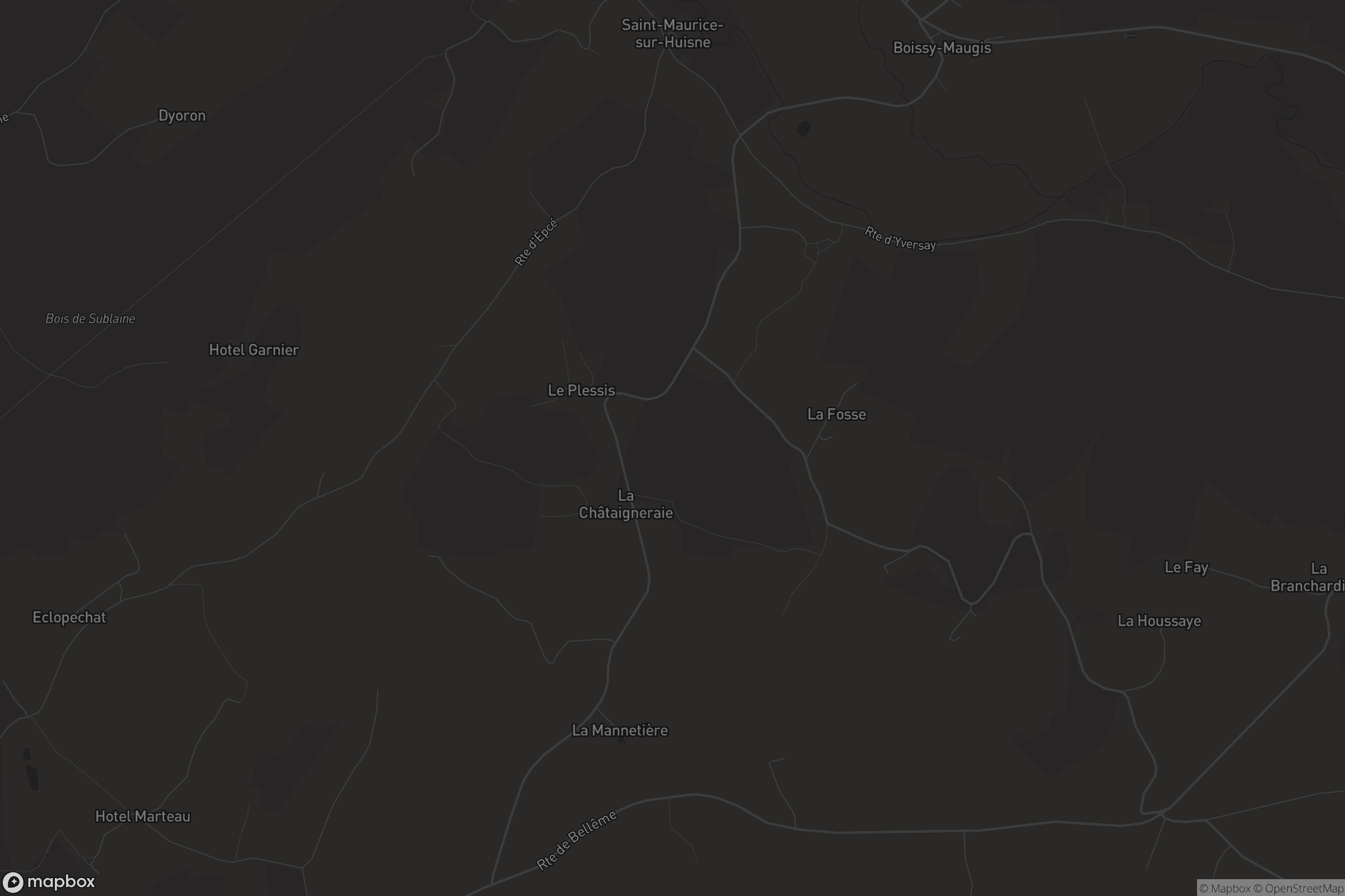 Carte de Saint-Maurice-sur-Huisne