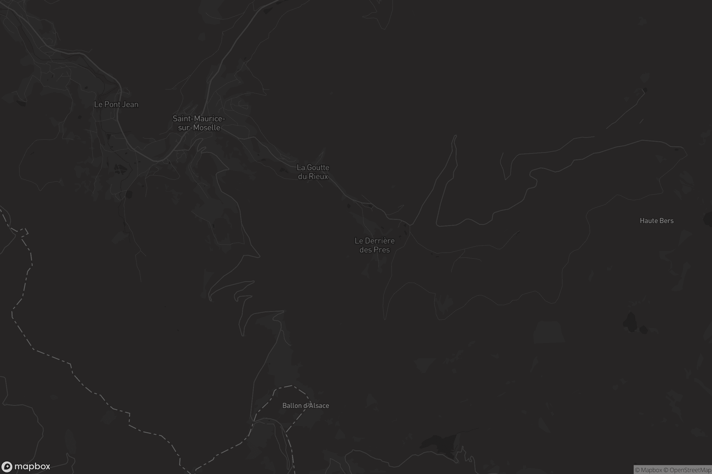 Carte de Saint-Maurice-sur-Moselle