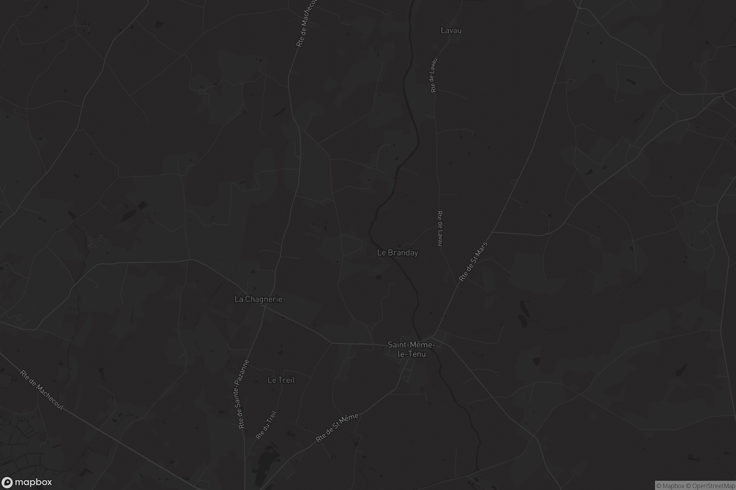 Carte de Saint-Même-le-Tenu