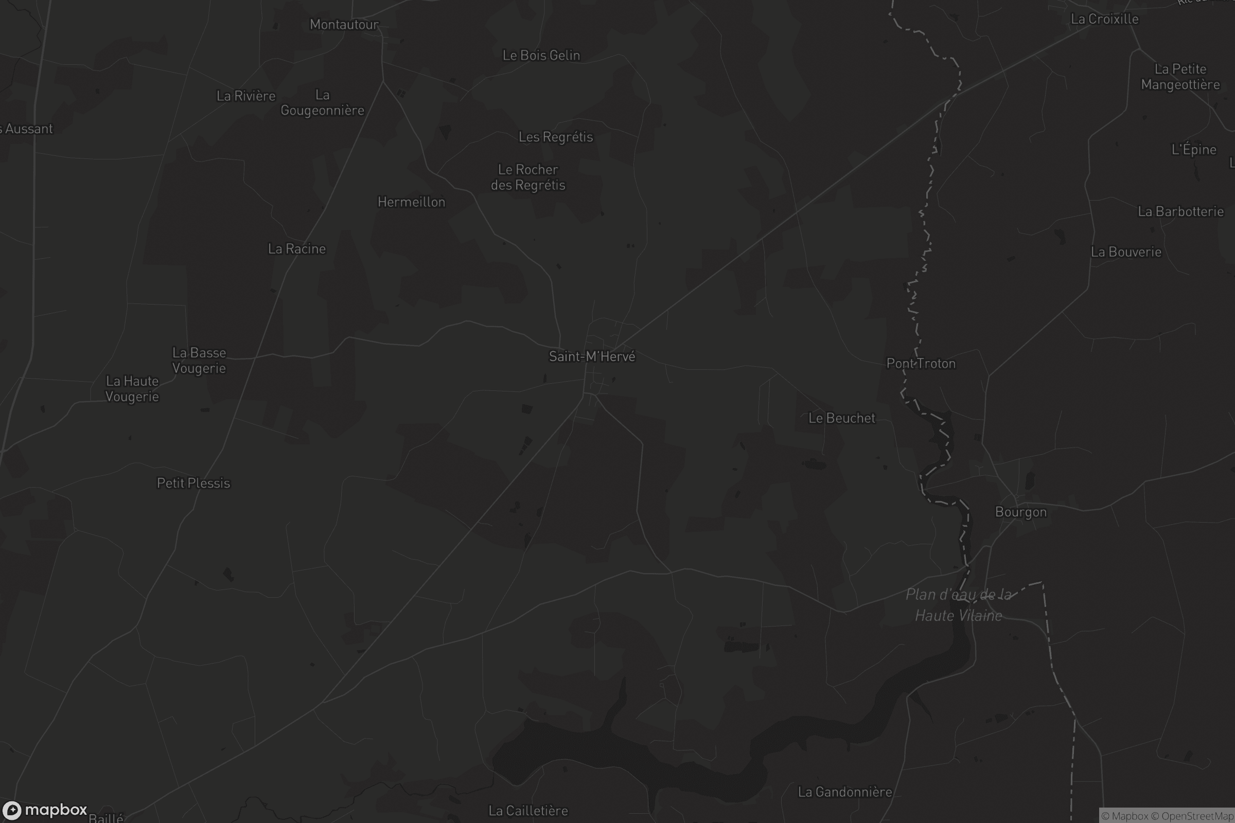 Carte de Saint-M'Hervé