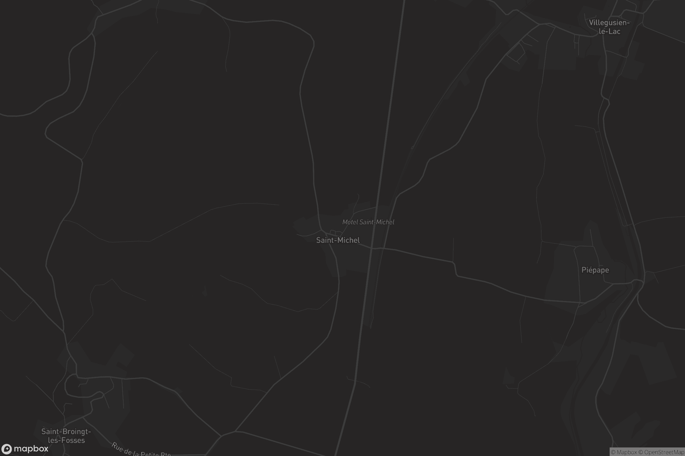 Carte de Saint-Michel