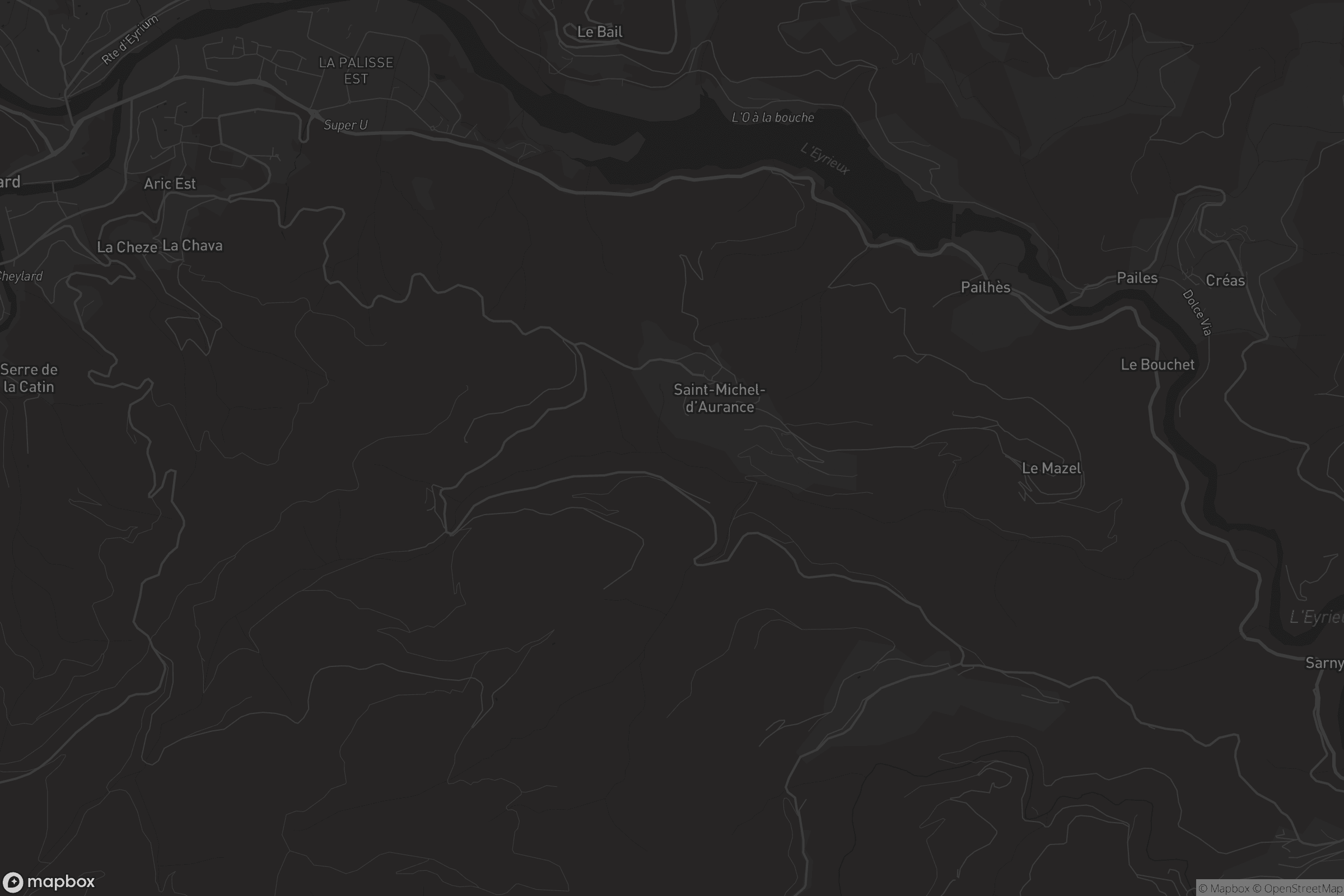 Carte de Saint-Michel-d'Aurance