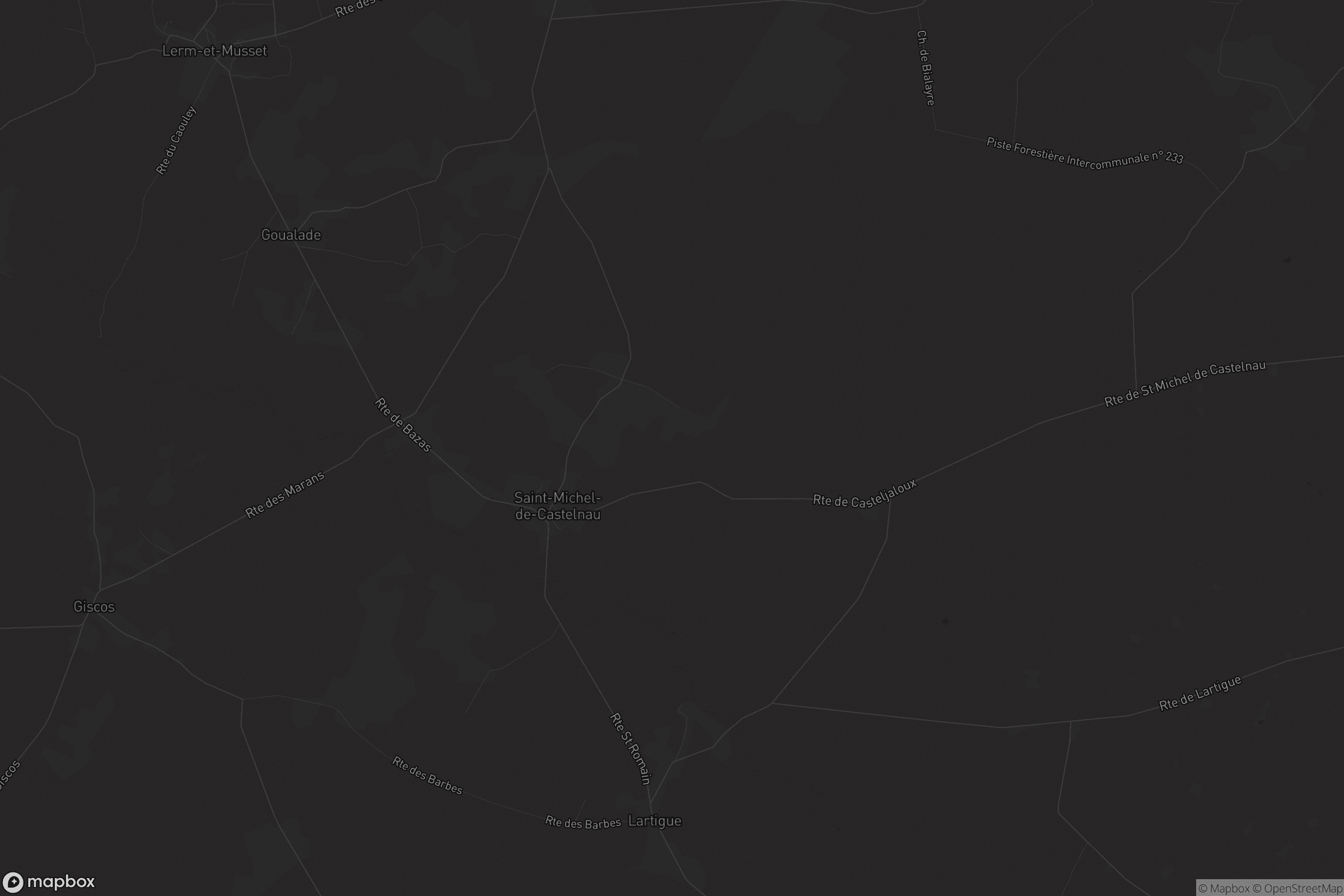 Carte de Saint-Michel-de-Castelnau