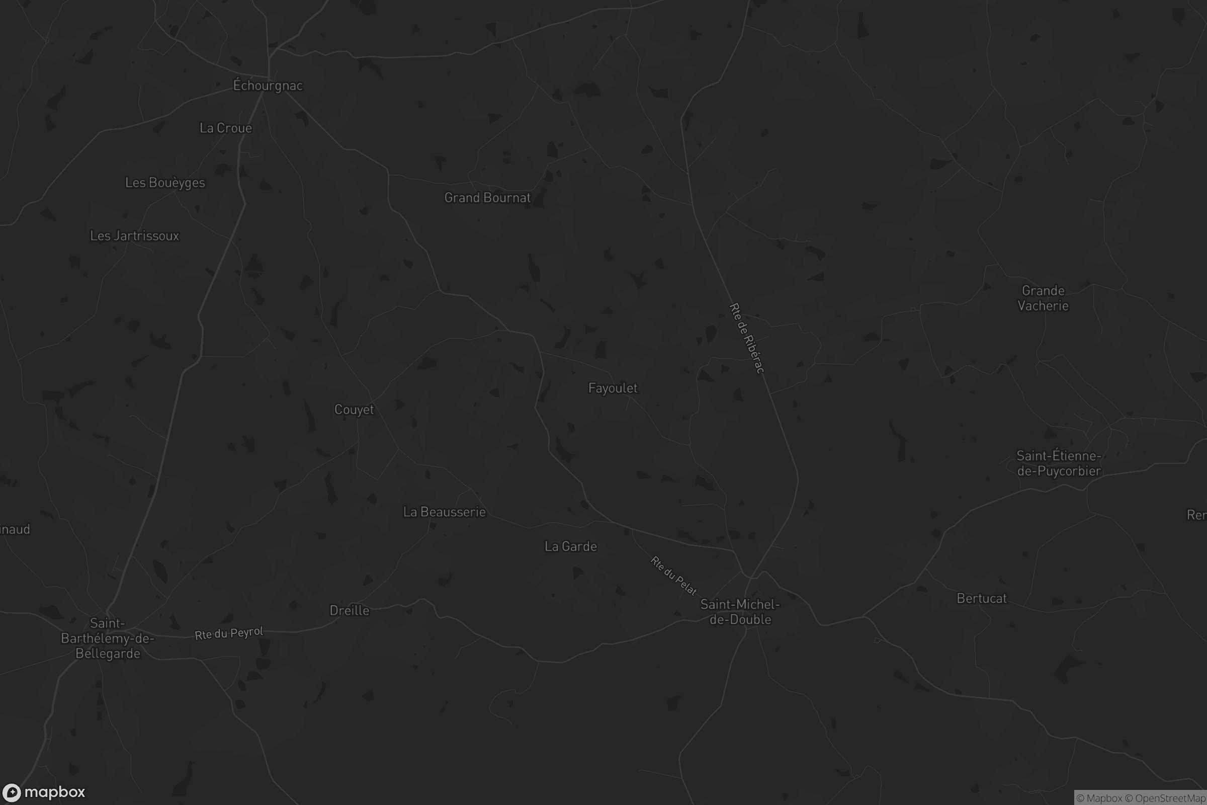 Carte de Saint-Michel-de-Double