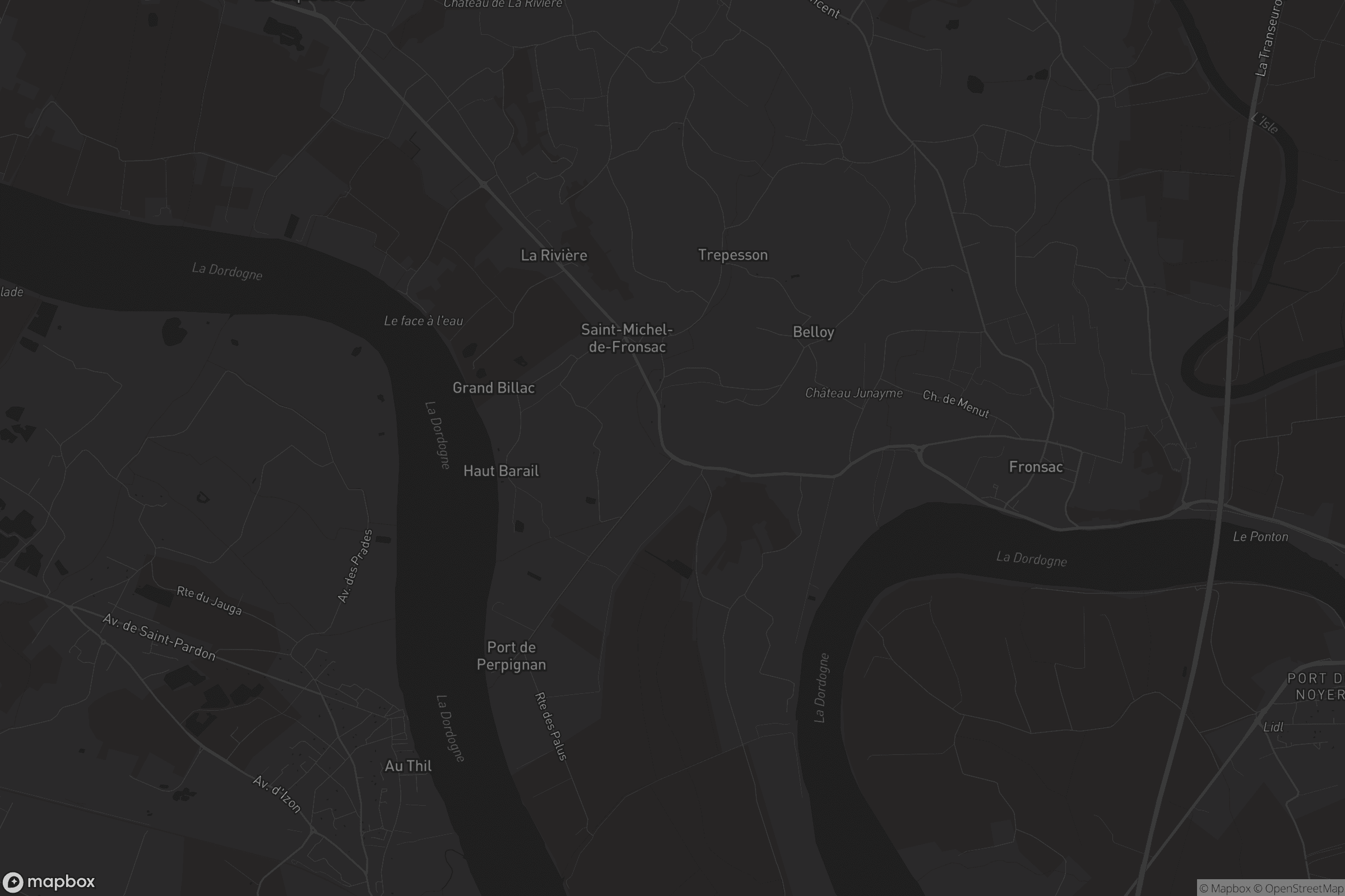 Carte de Saint-Michel-de-Fronsac