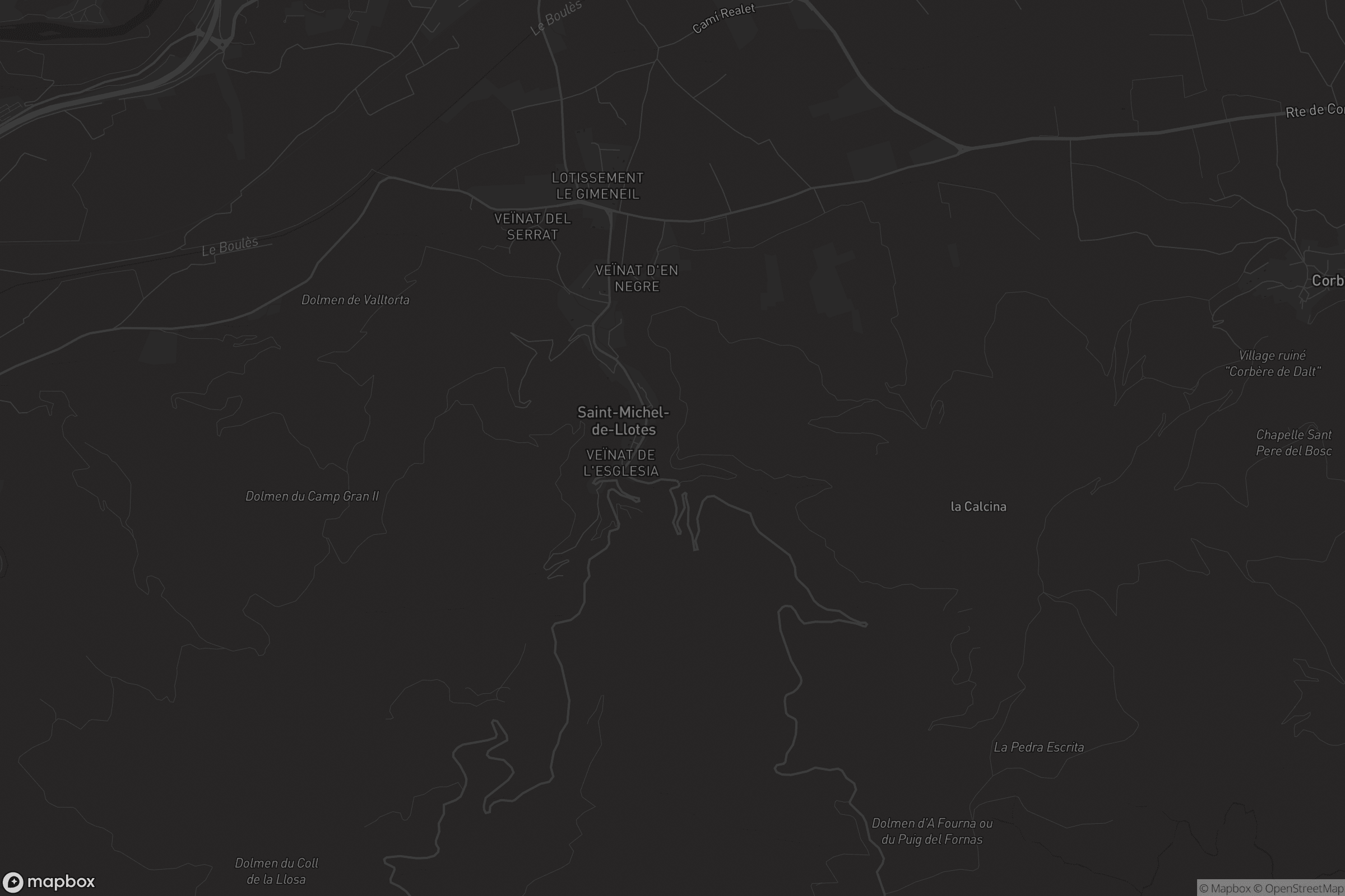 Carte de Saint-Michel-de-Llotes