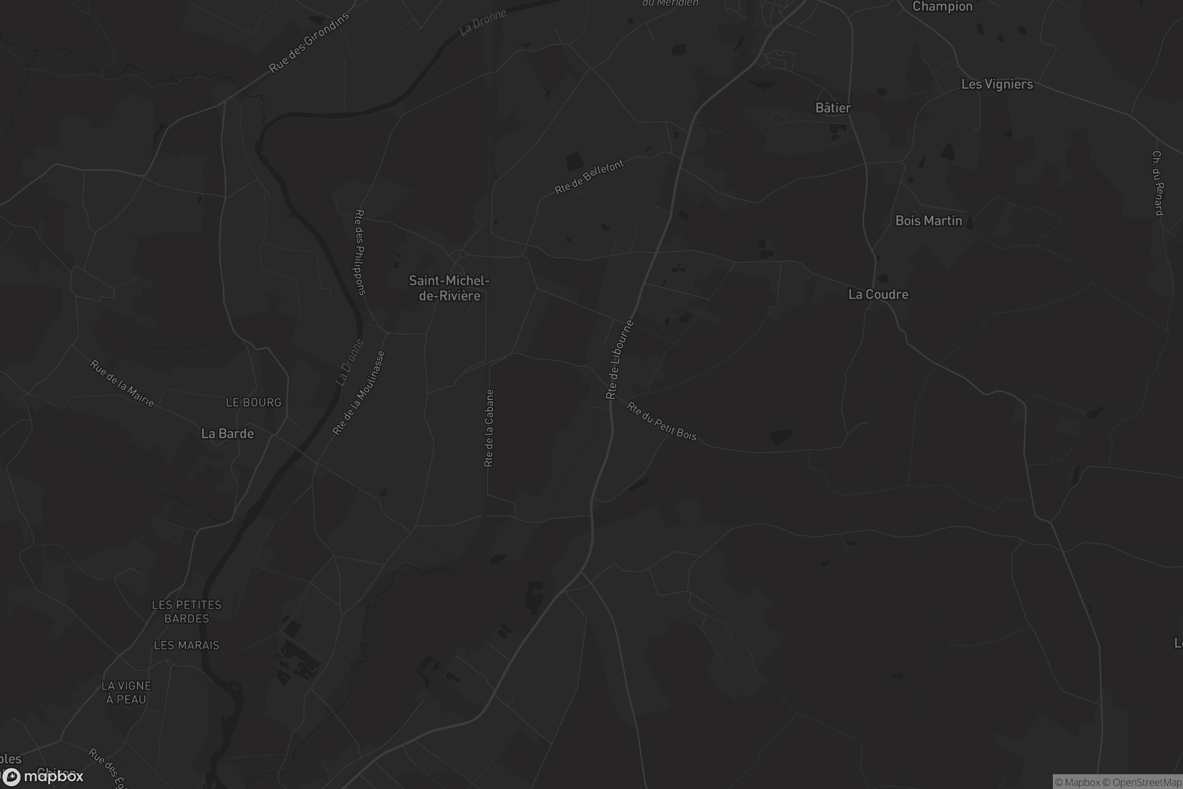 Carte de Saint-Michel-de-Rivière