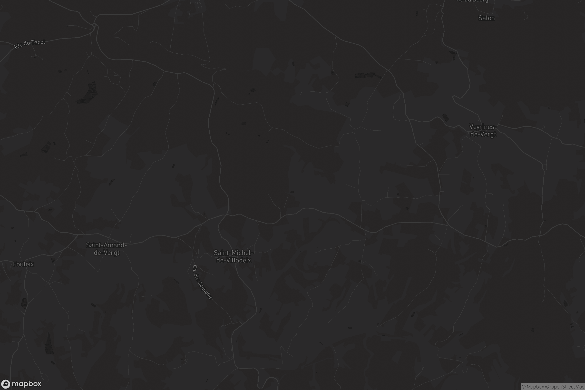 Carte de Saint-Michel-de-Villadeix