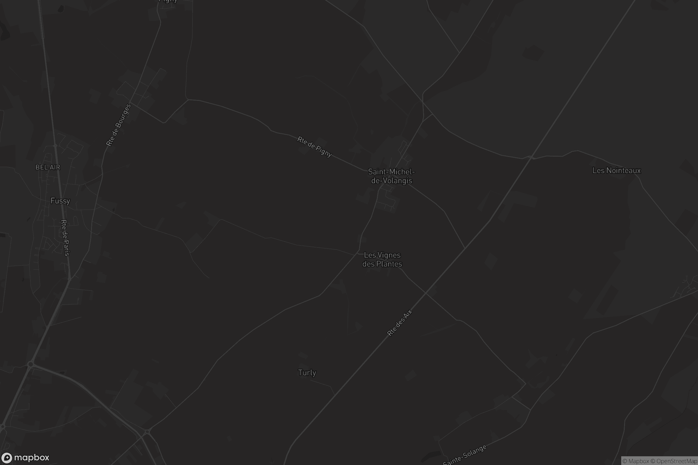 Carte de Saint-Michel-de-Volangis