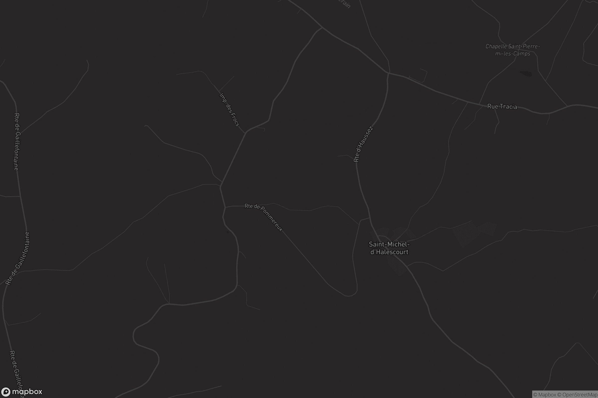 Carte de Saint-Michel-d'Halescourt