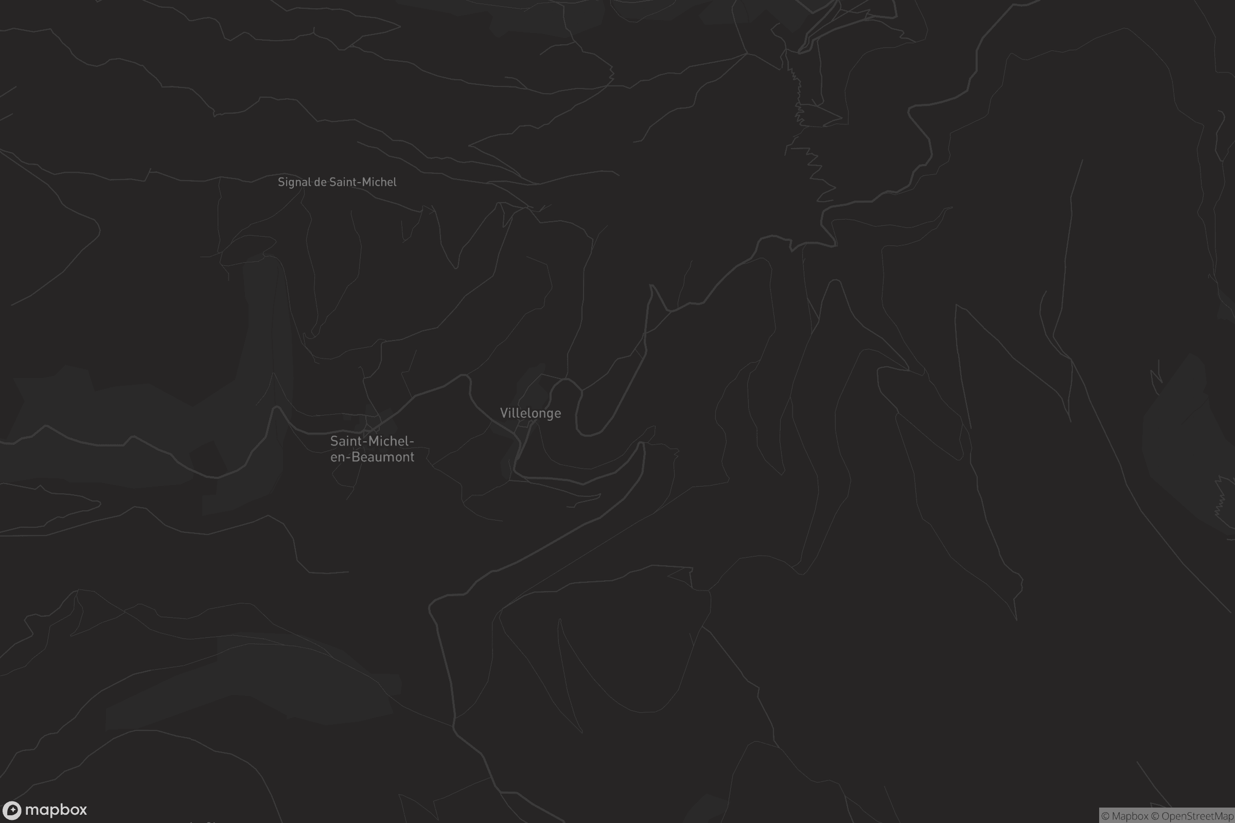 Carte de Saint-Michel-en-Beaumont
