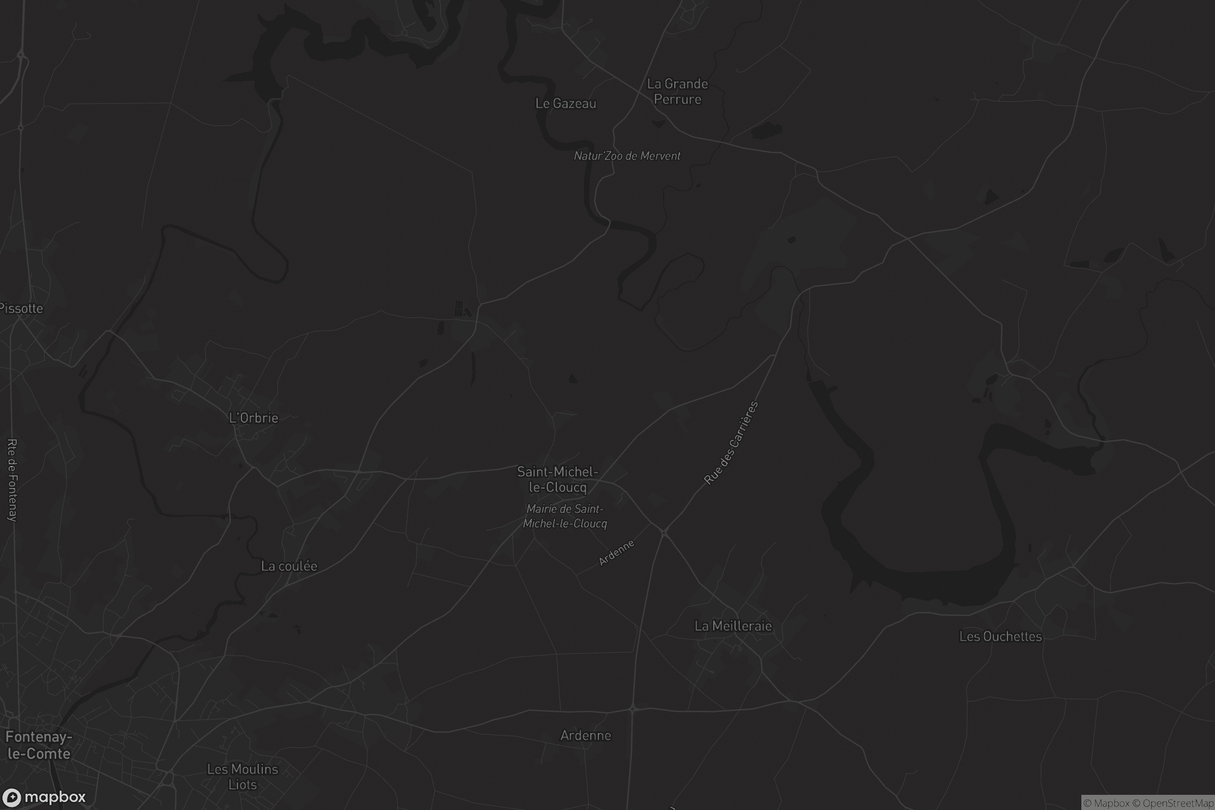 Carte de Saint-Michel-le-Cloucq