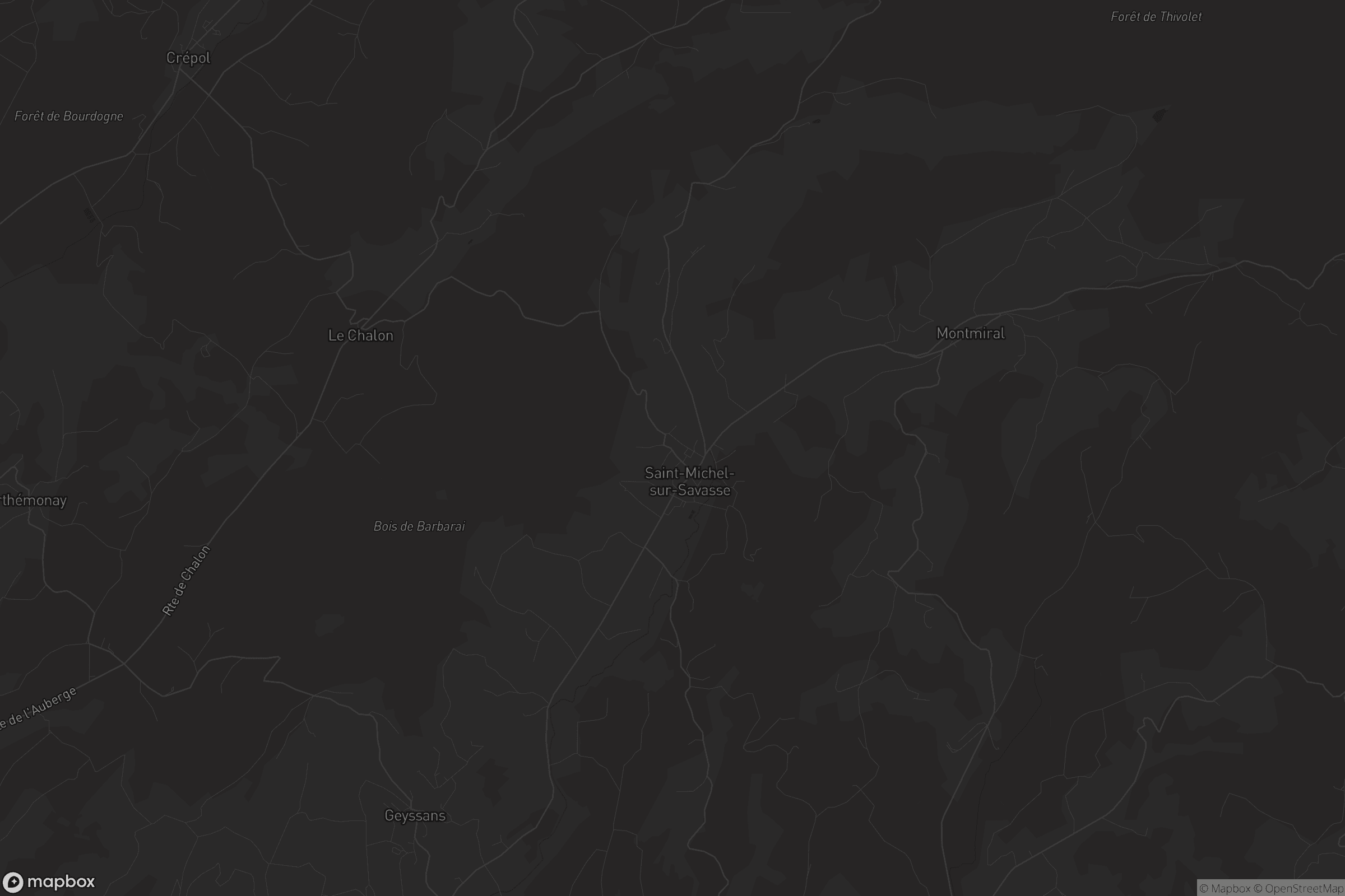 Carte de Saint-Michel-sur-Savasse