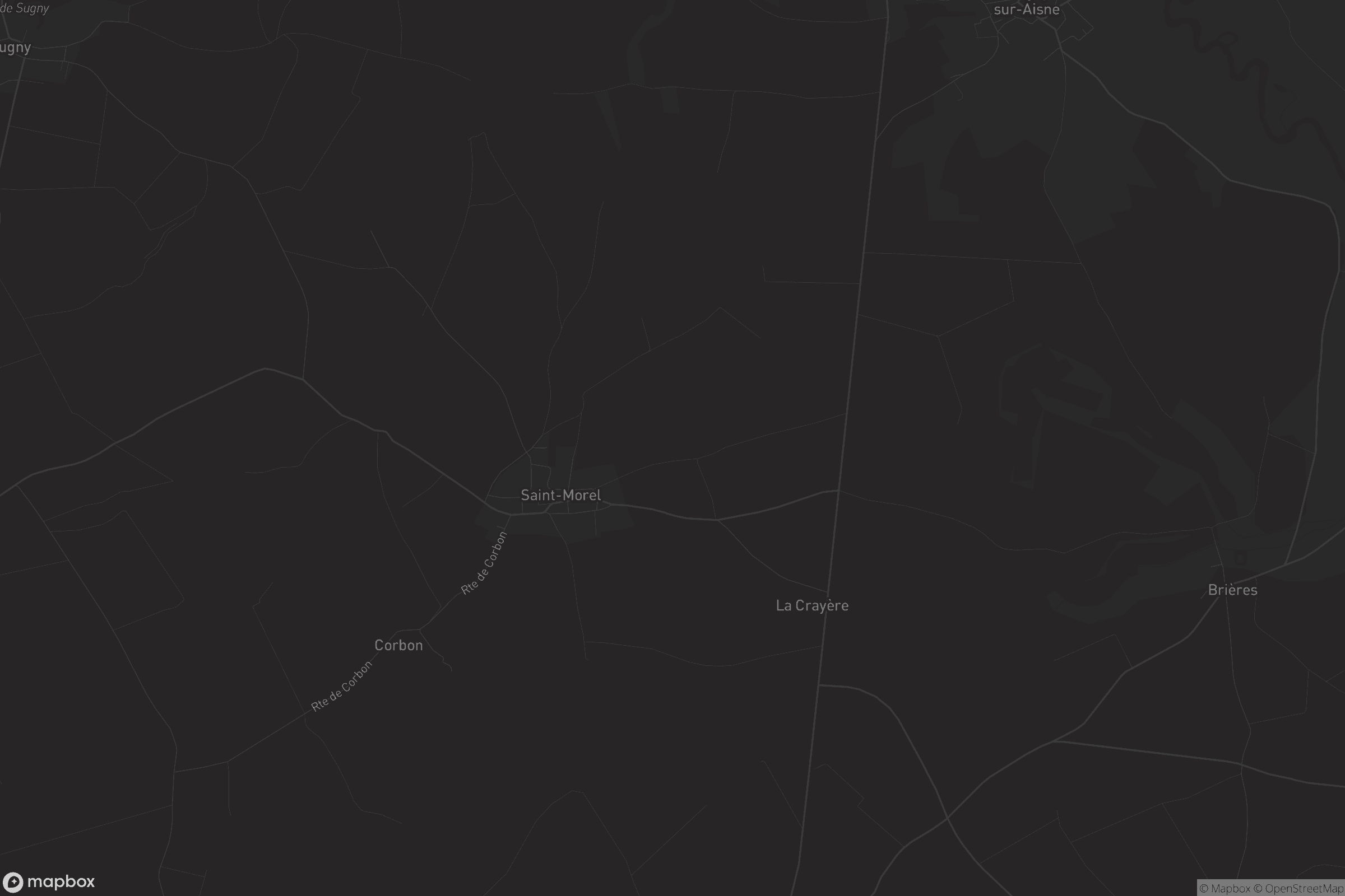 Carte de Saint-Morel