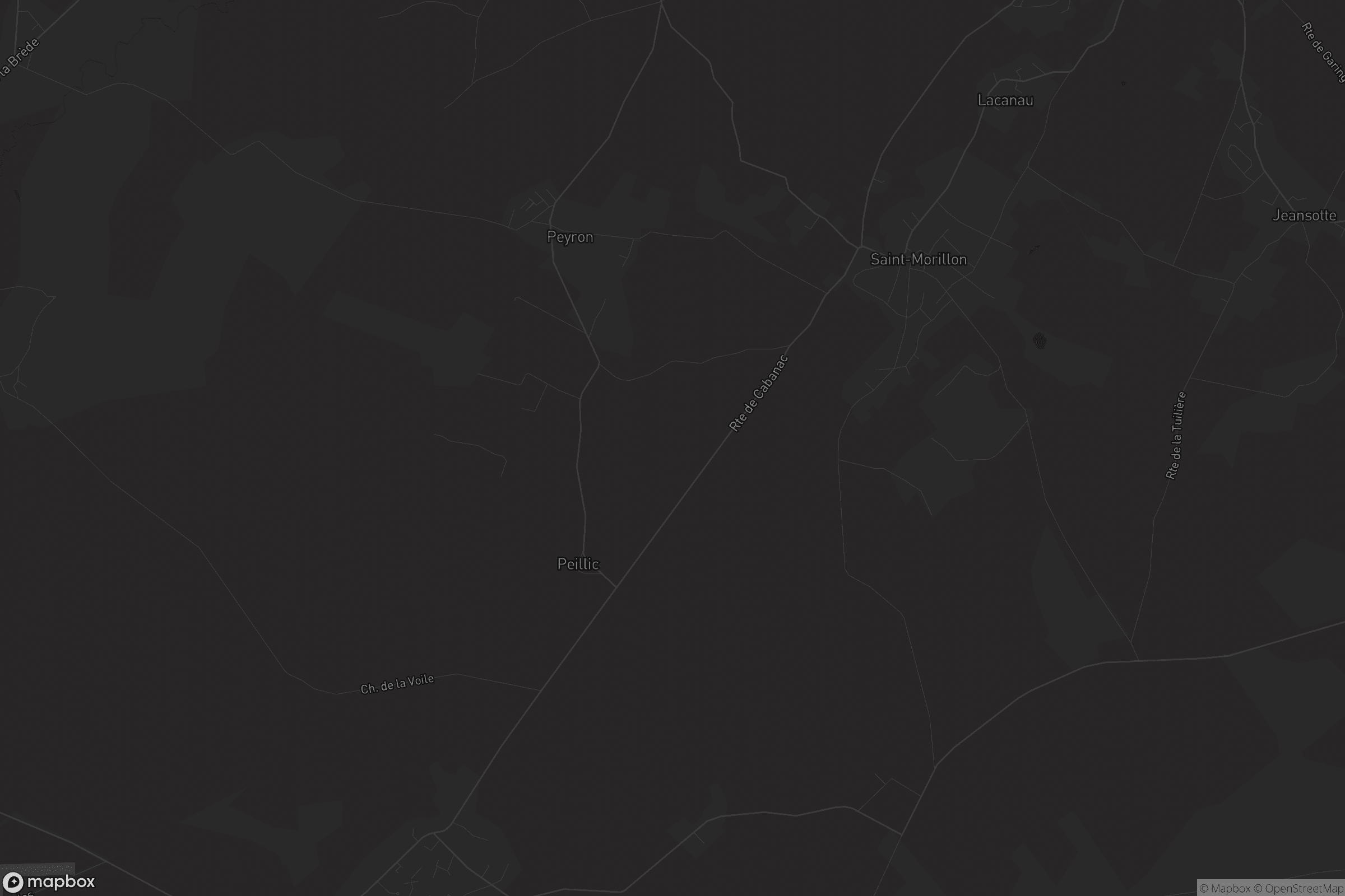 Carte de Saint-Morillon