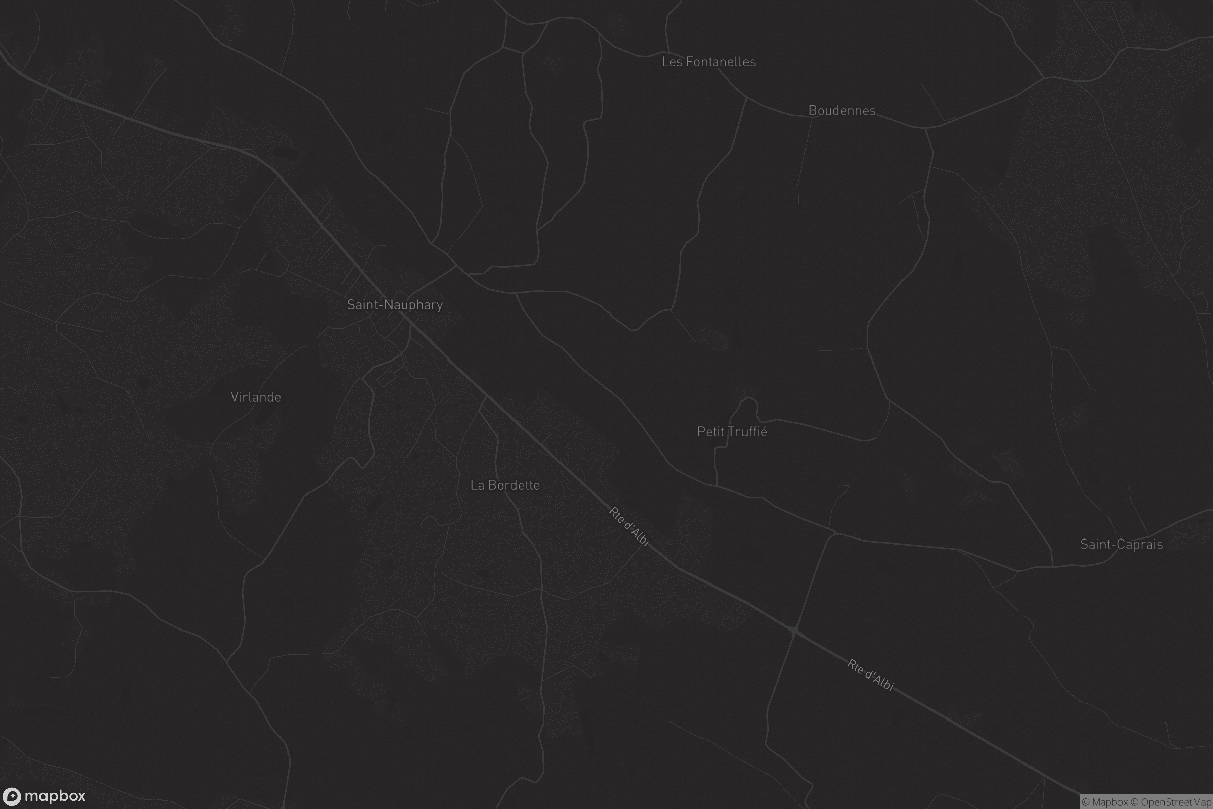 Carte de Saint-Nauphary