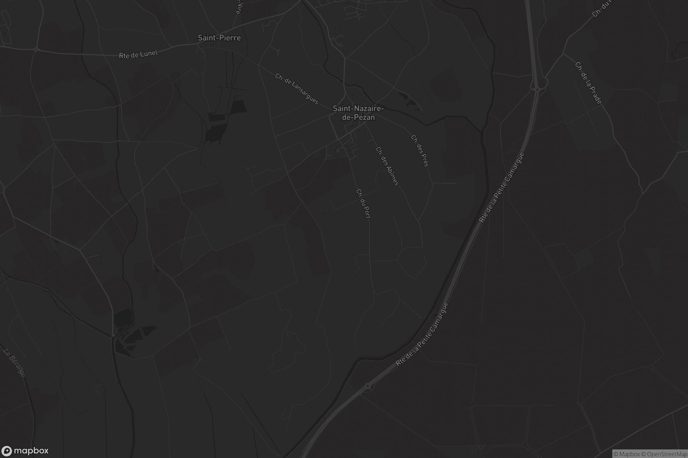 Carte de Saint-Nazaire-de-Pézan