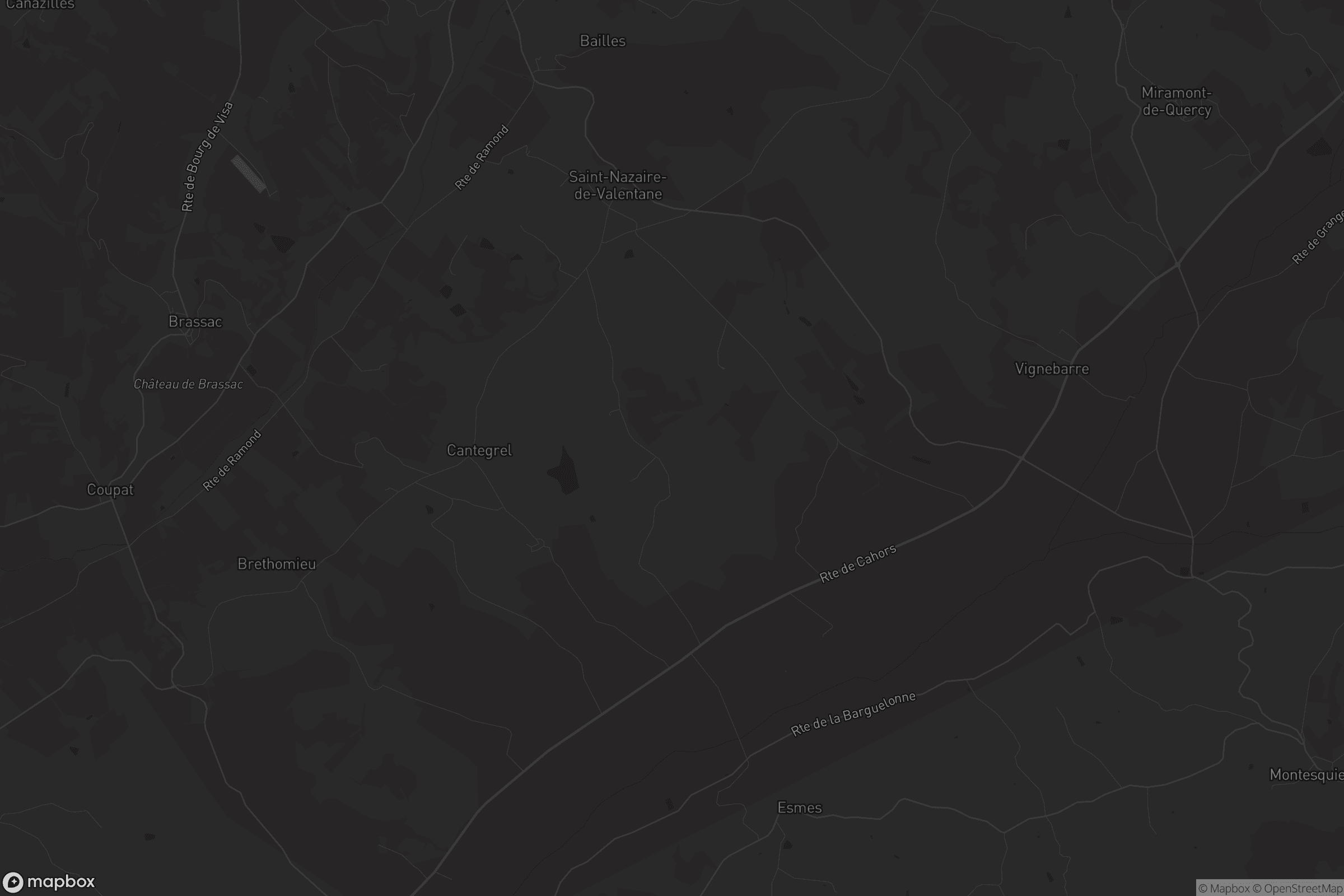 Carte de Saint-Nazaire-de-Valentane