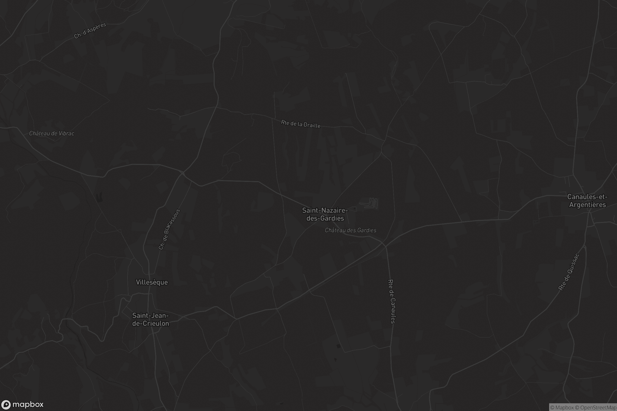 Carte de Saint-Nazaire-des-Gardies