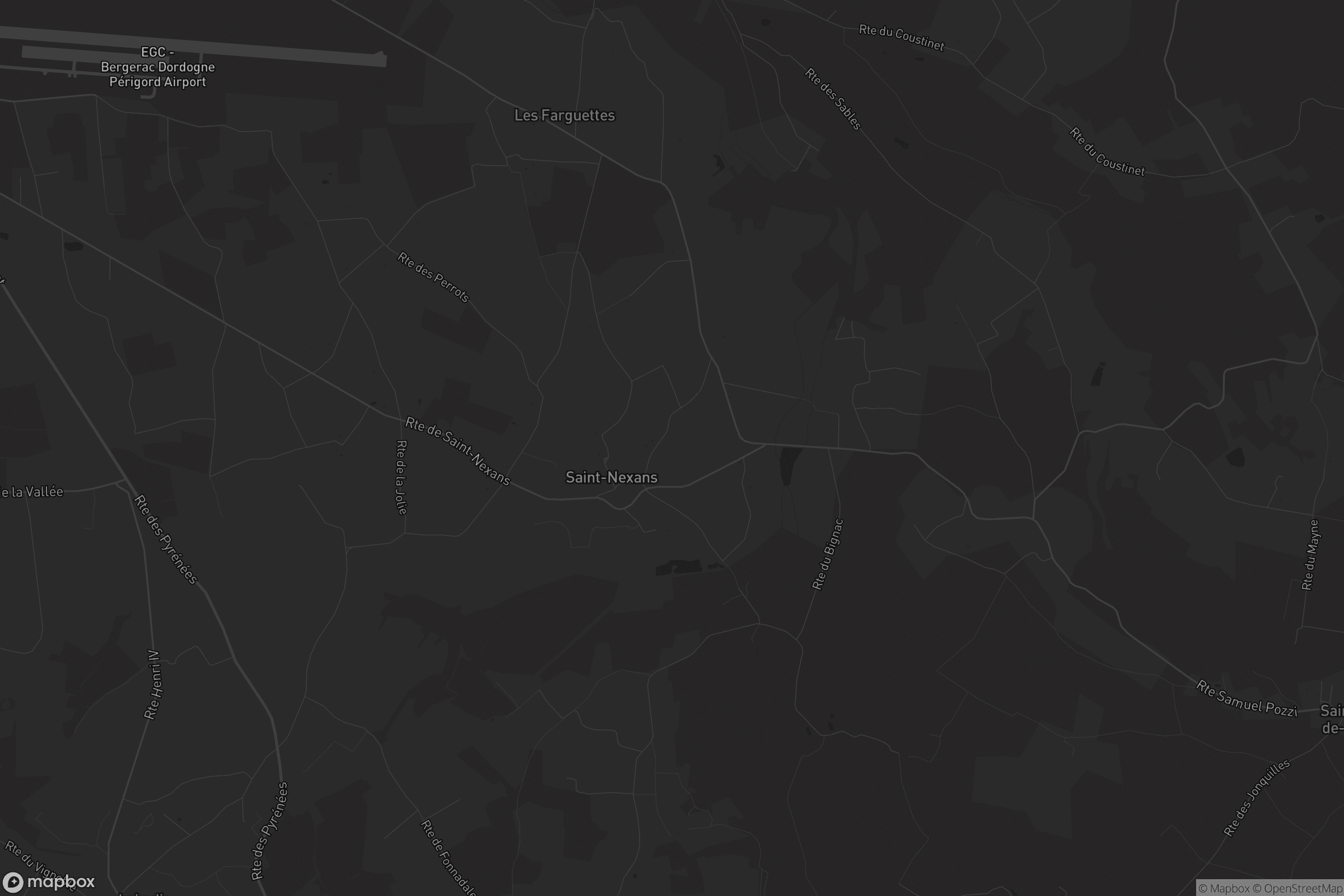 Carte de Saint-Nexans