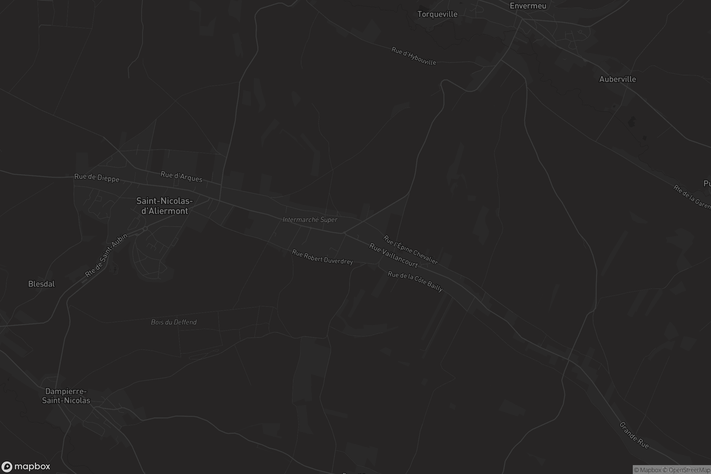 Carte de Saint-Nicolas-d'Aliermont