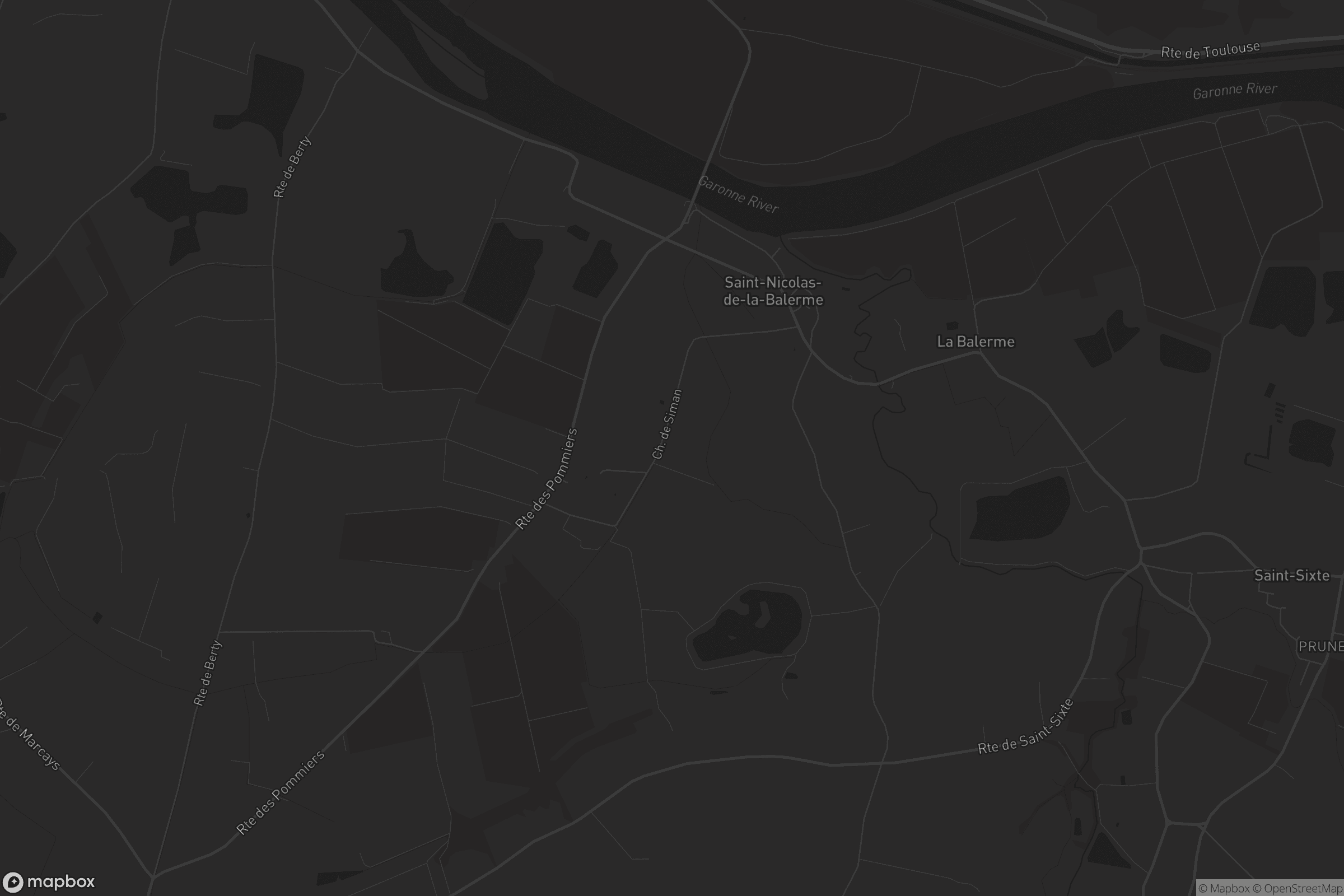 Carte de Saint-Nicolas-de-la-Balerme