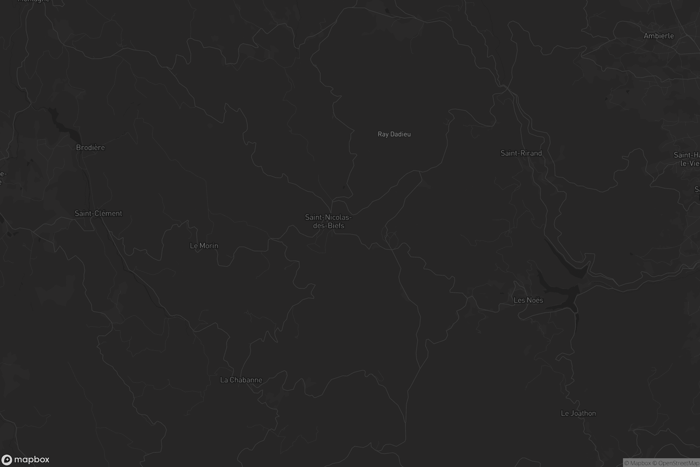 Carte de Saint-Nicolas-des-Biefs