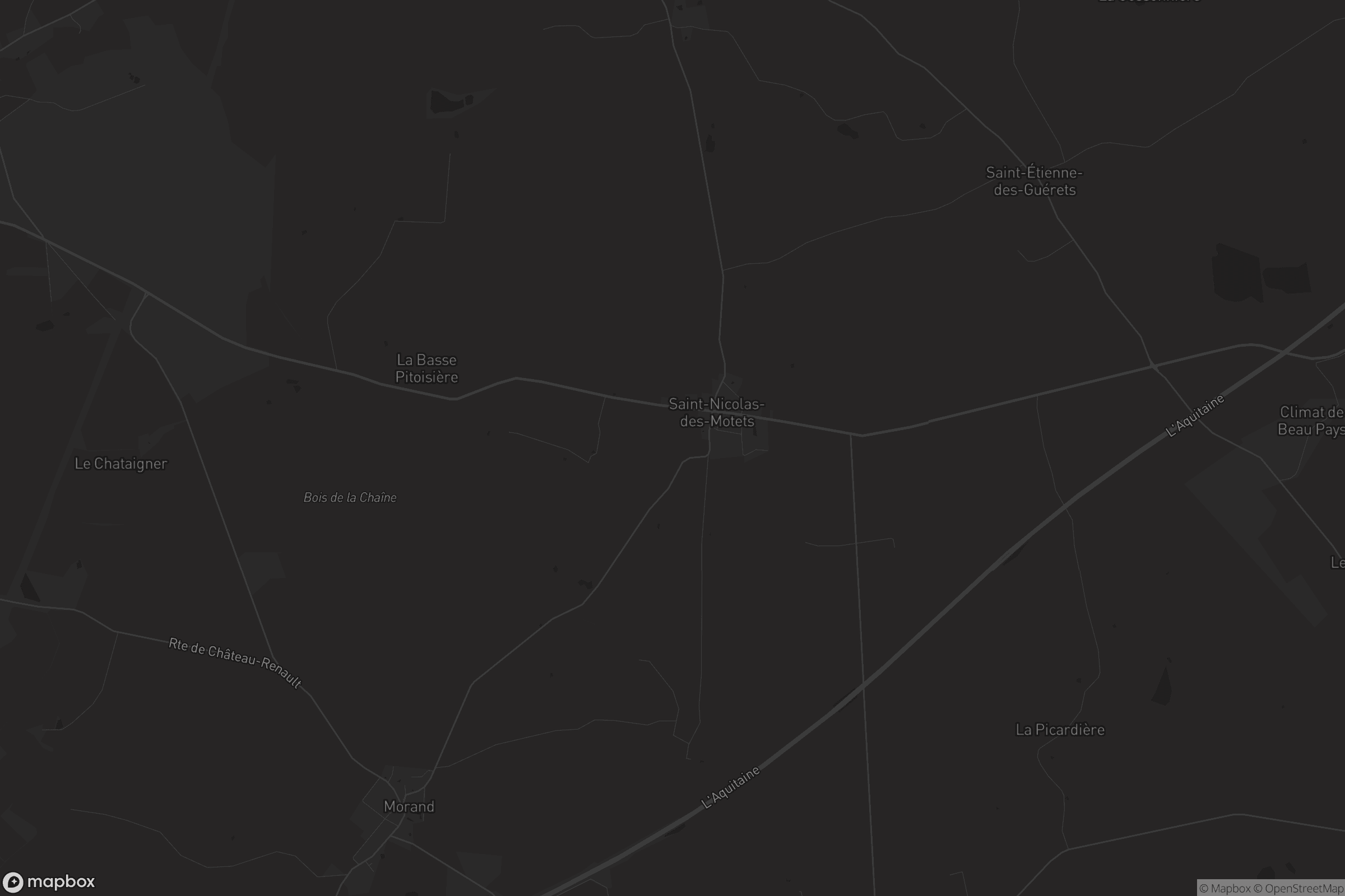 Carte de Saint-Nicolas-des-Motets