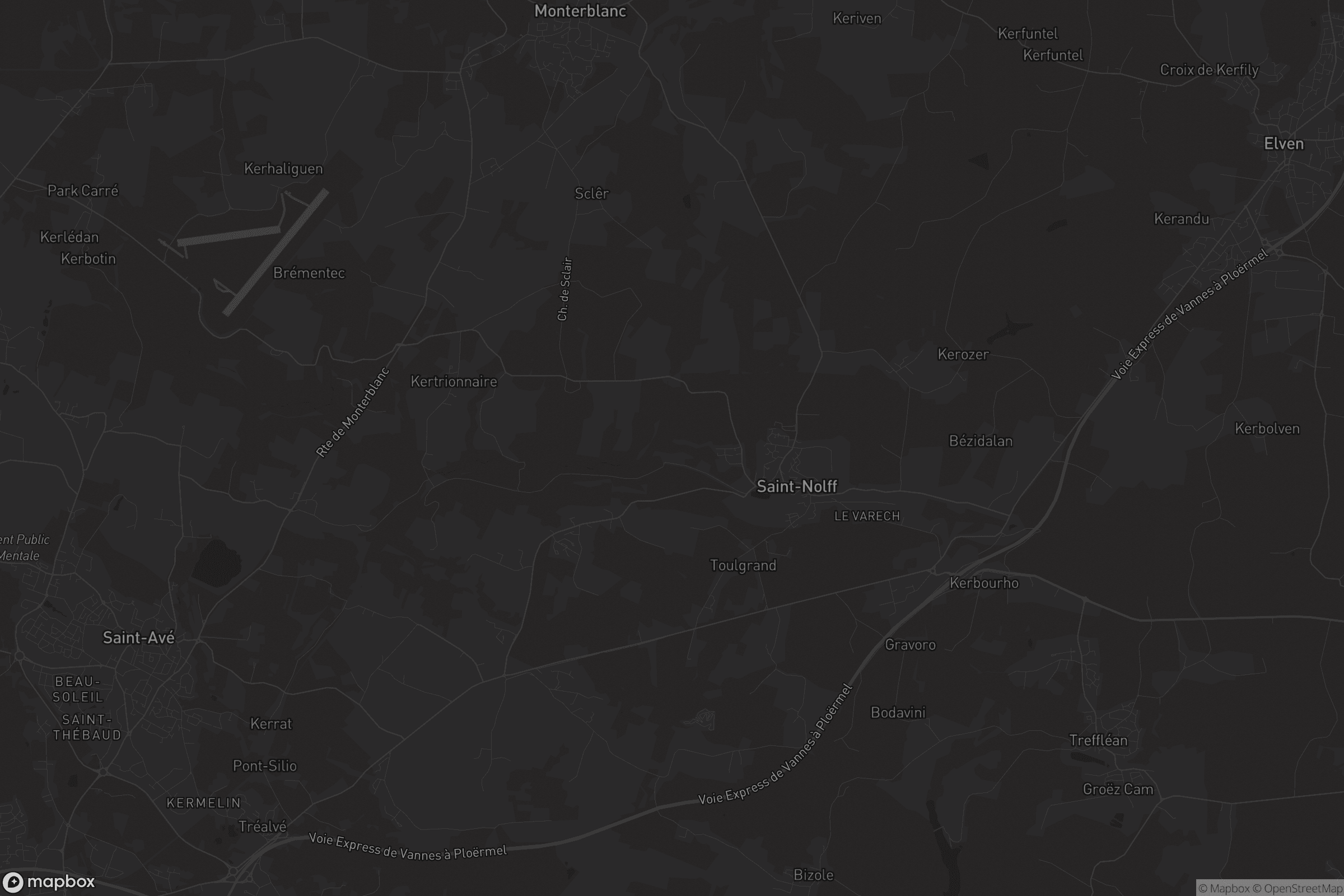 Carte de Saint-Nolff