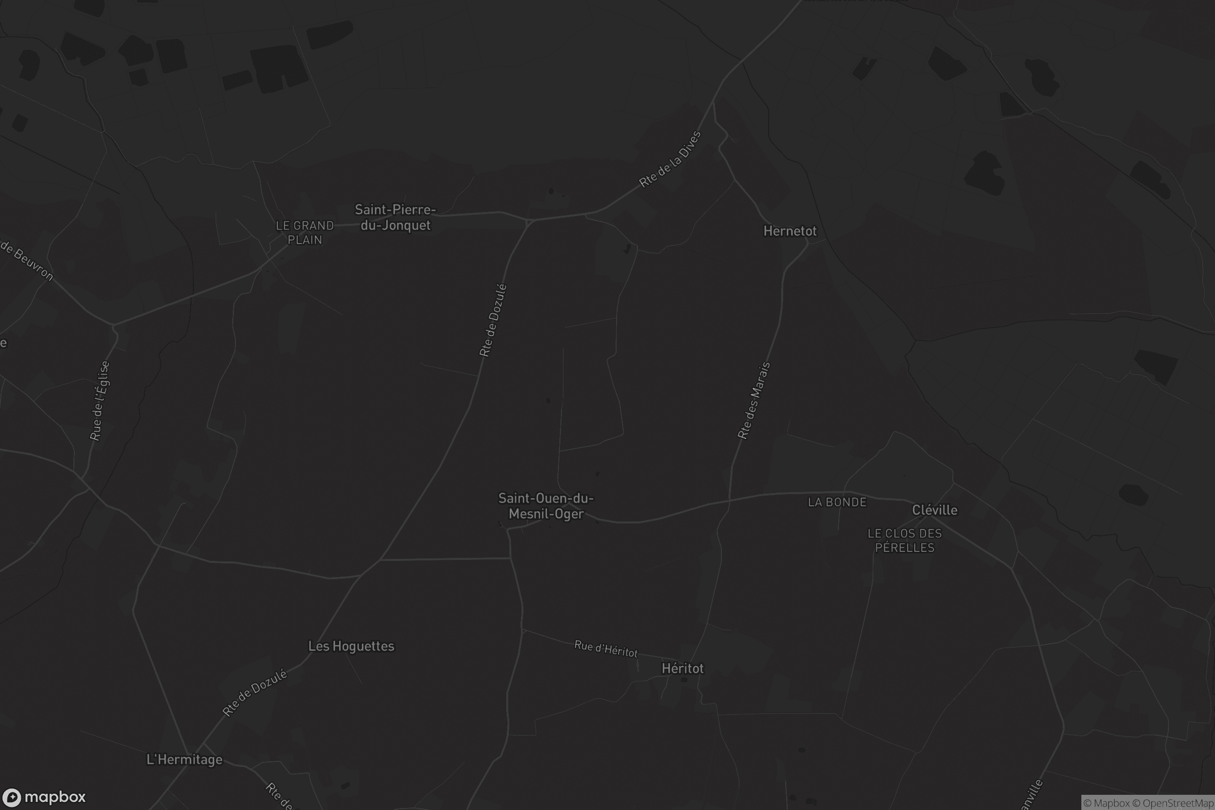 Carte de Saint-Ouen-du-Mesnil-Oger