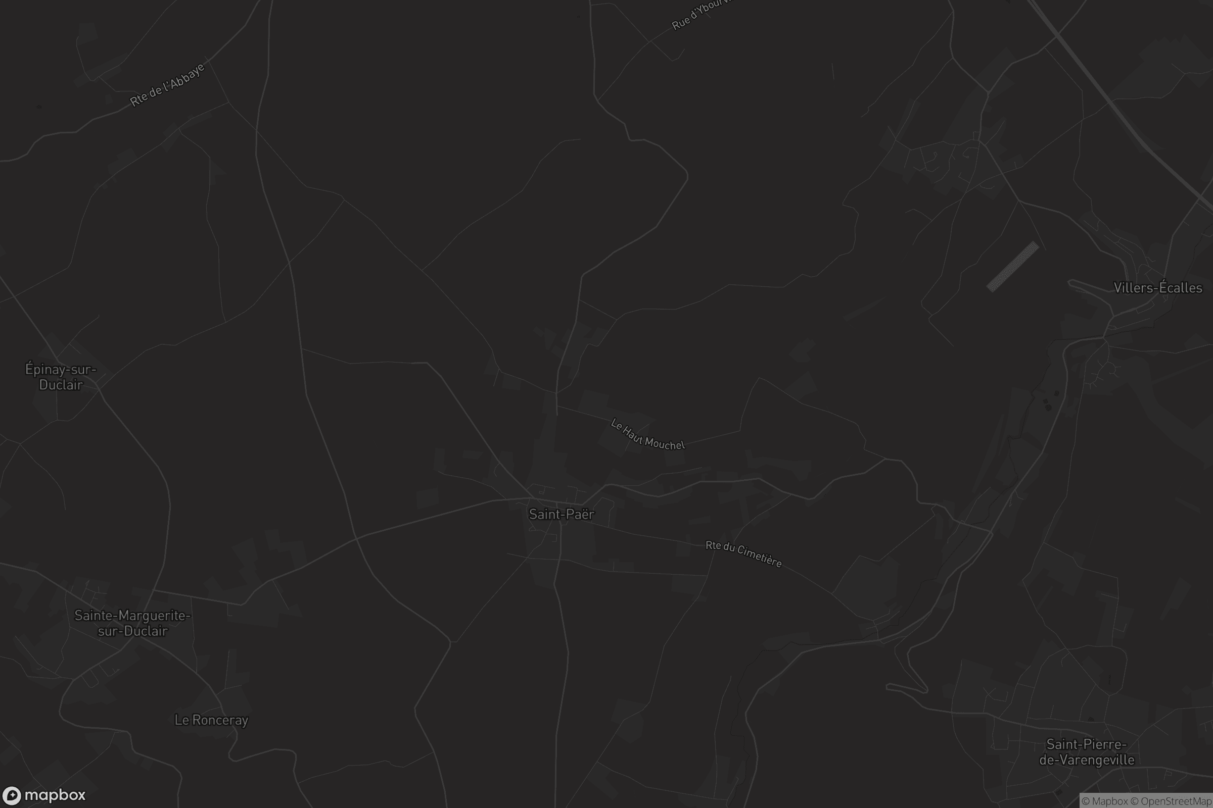 Carte de Saint-Paër