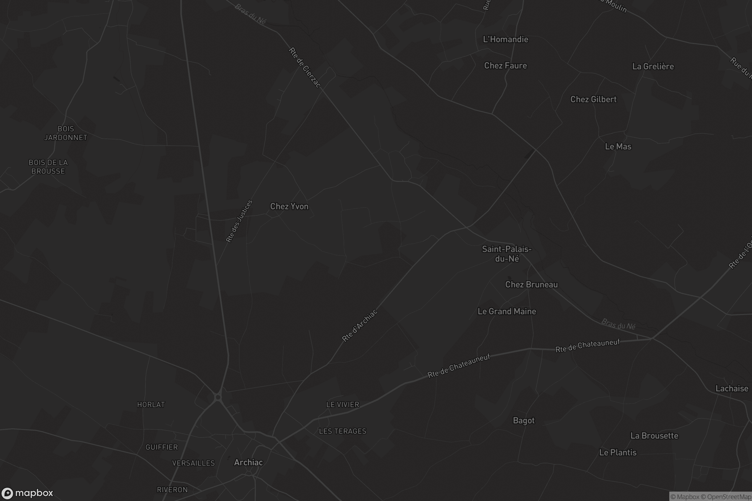 Carte de Saint-Palais-du-Né