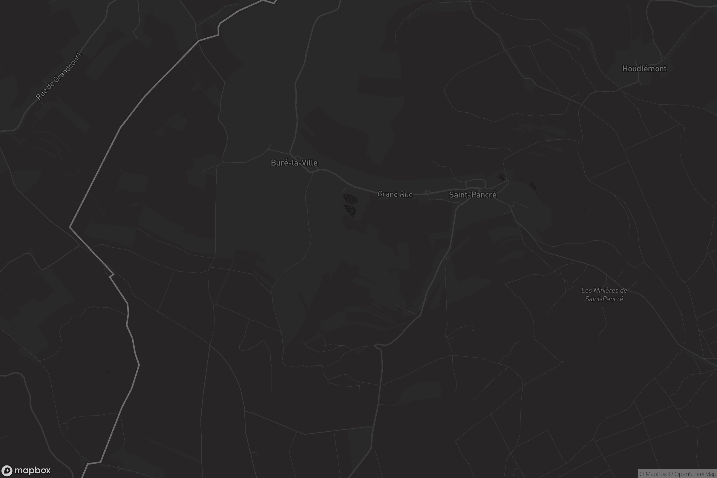 Carte de Saint-Pancré