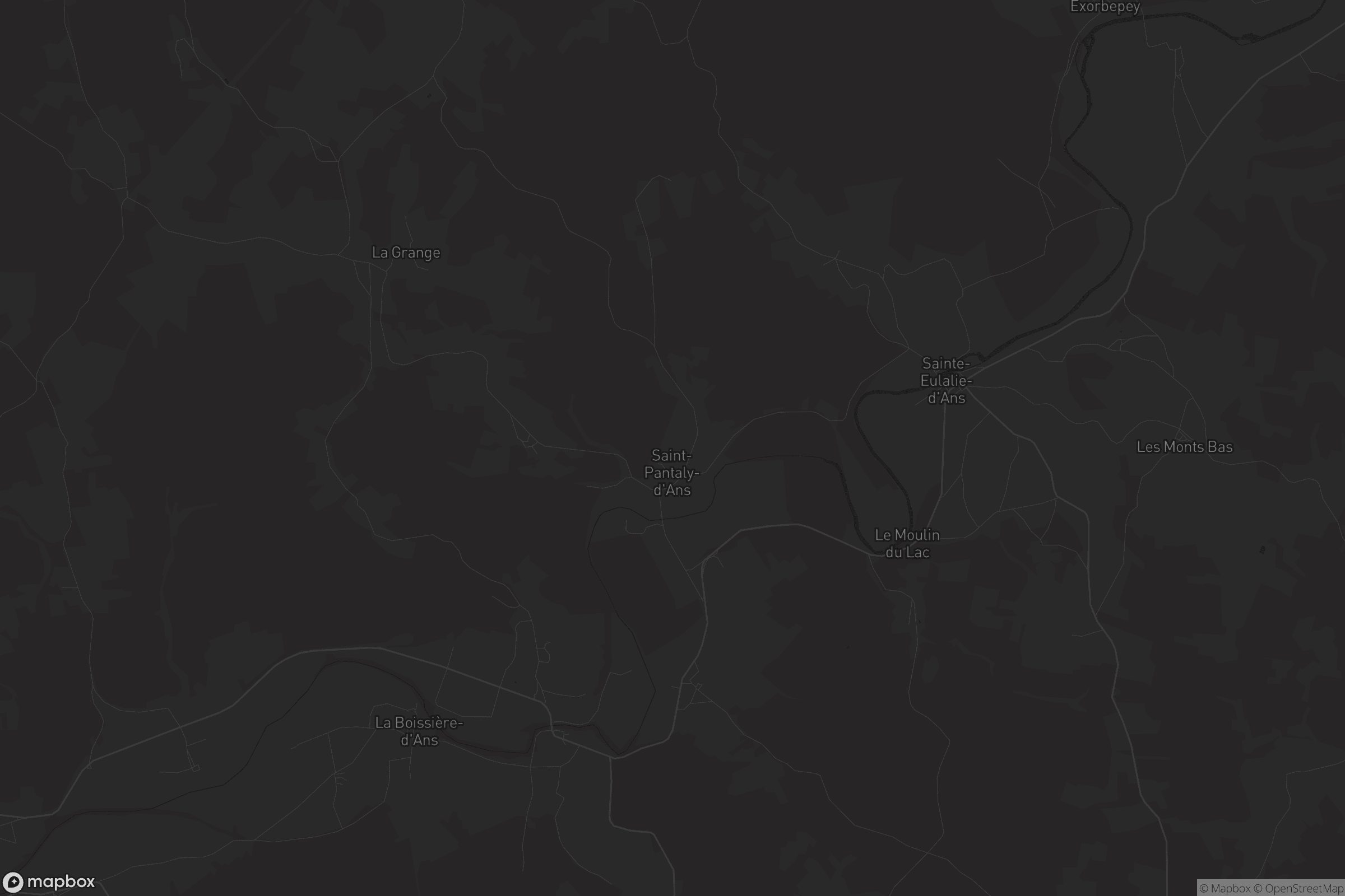 Carte de Saint-Pantaly-d'Ans