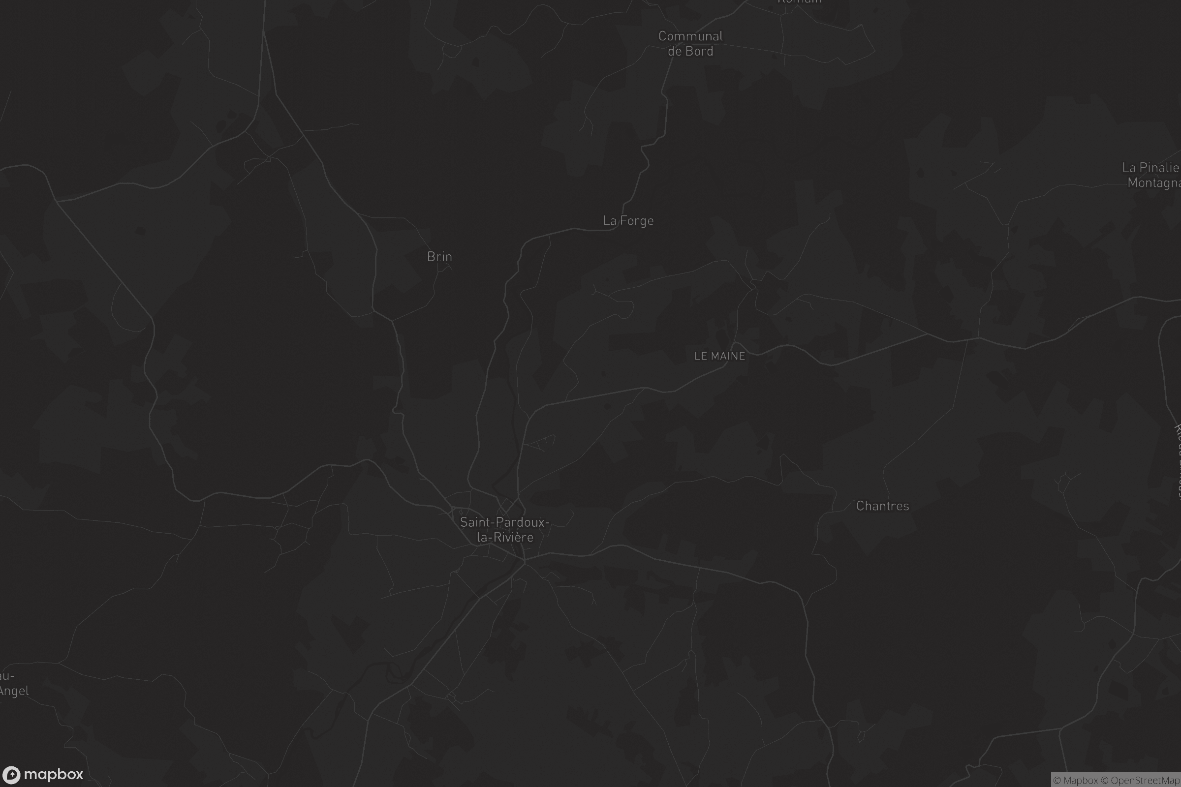 Carte de Saint-Pardoux-la-Rivière