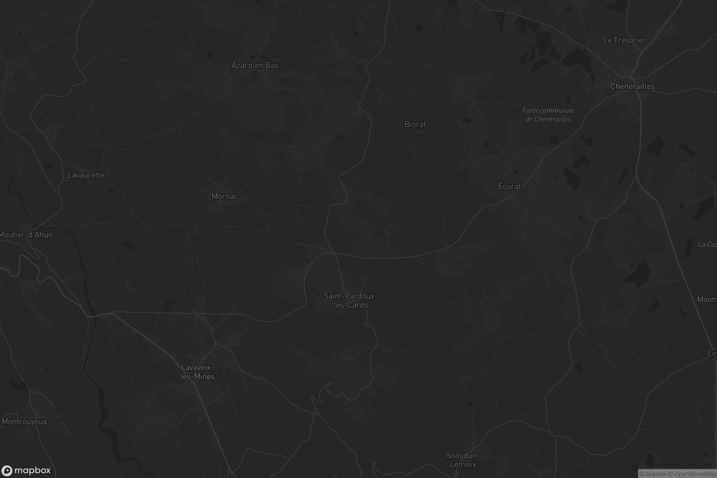 Carte de Saint-Pardoux-les-Cards