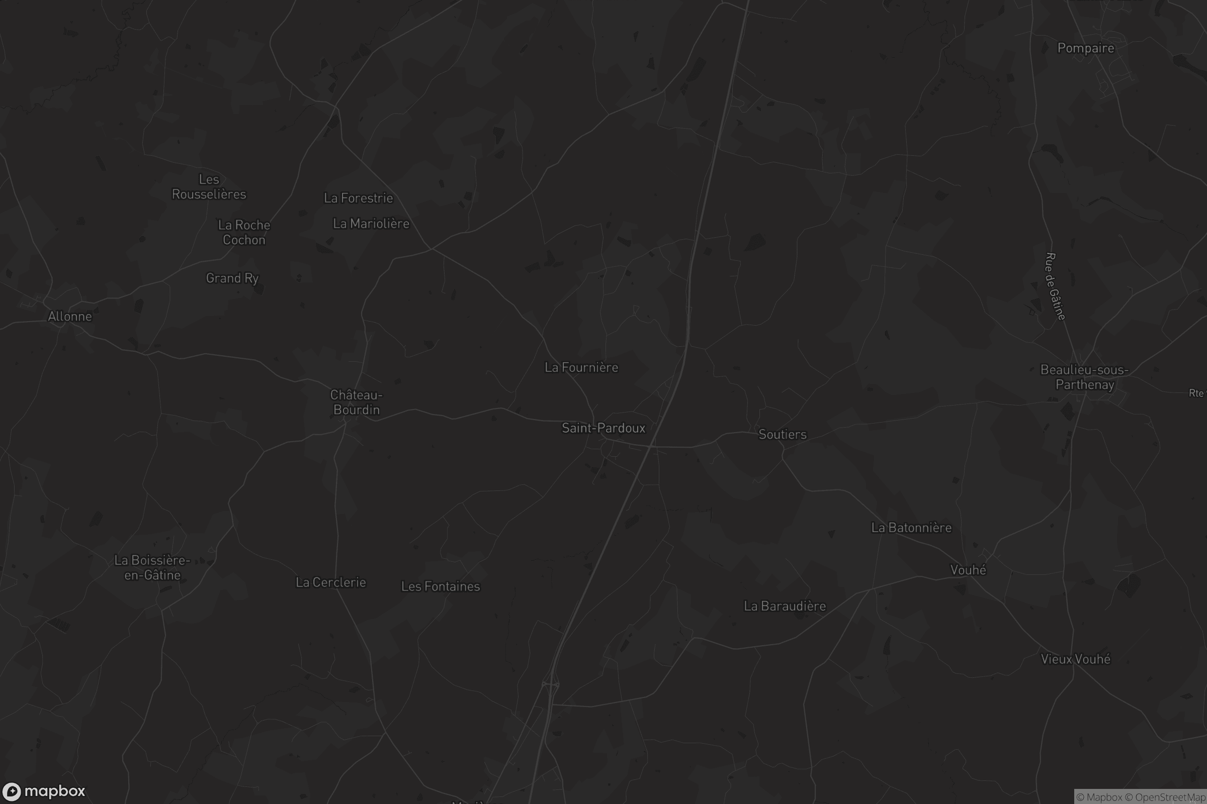 Carte de Saint-Pardoux-Soutiers