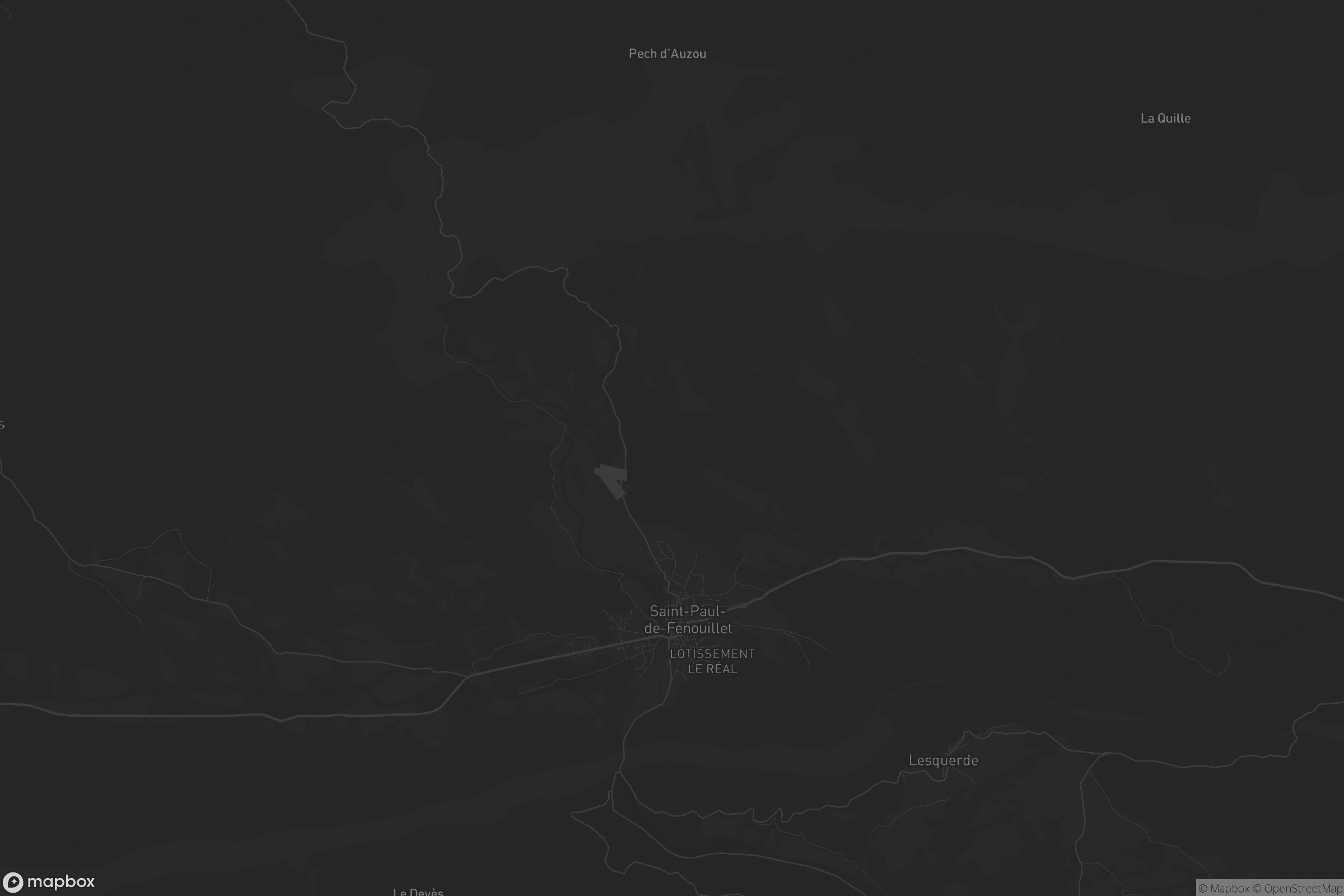 Carte de Saint-Paul-de-Fenouillet