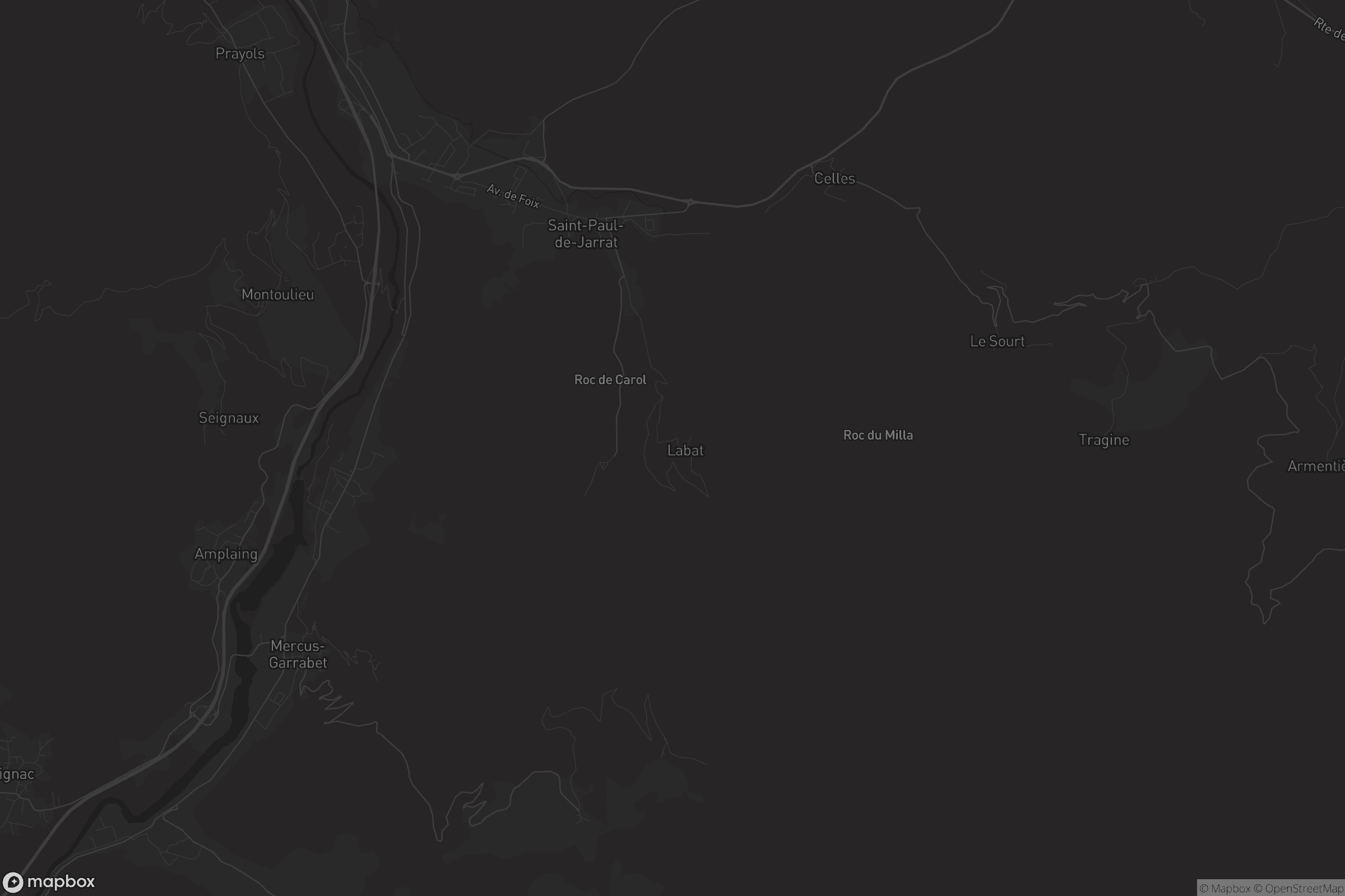 Carte de Saint-Paul-de-Jarrat