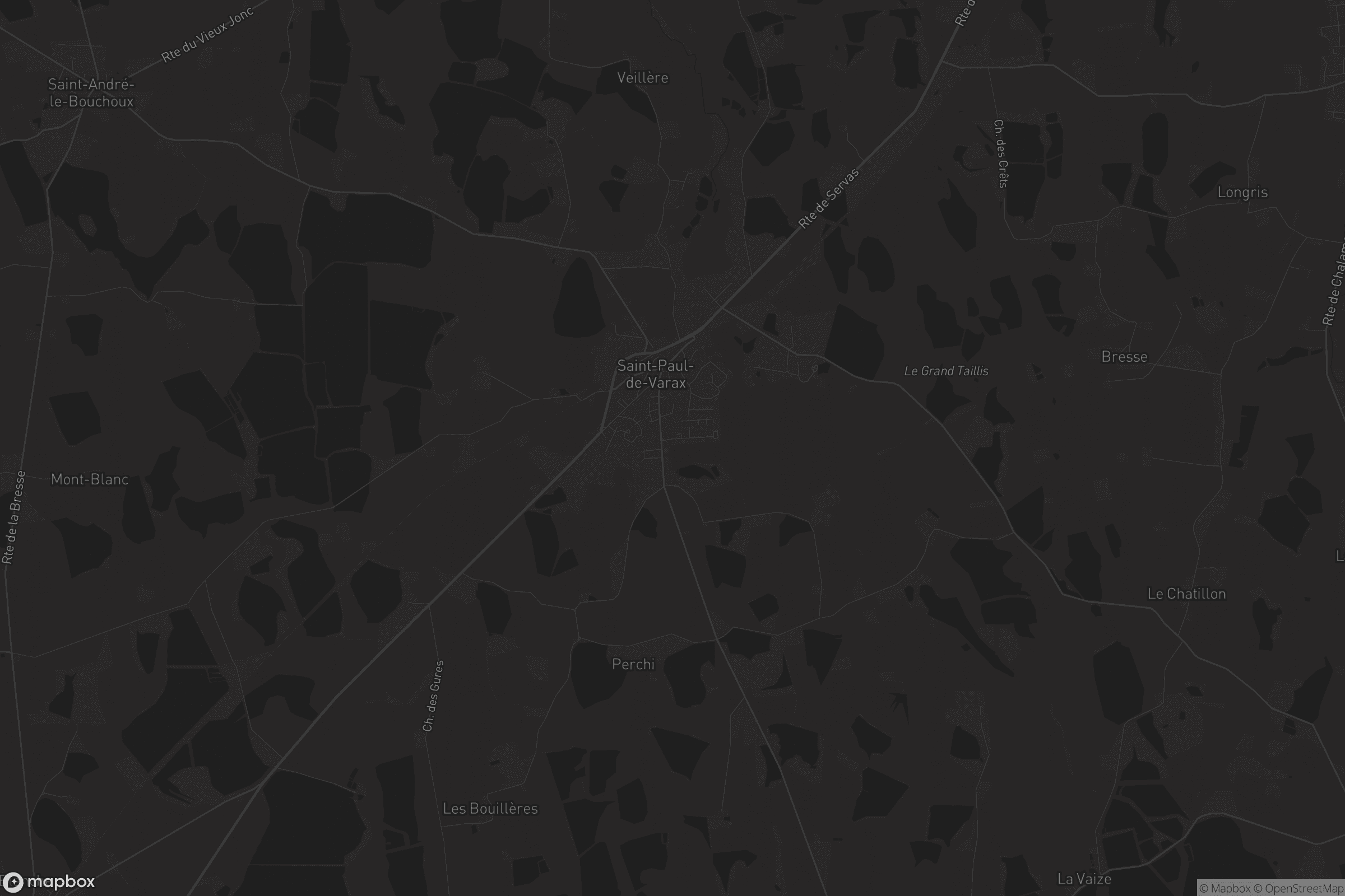 Carte de Saint-Paul-de-Varax