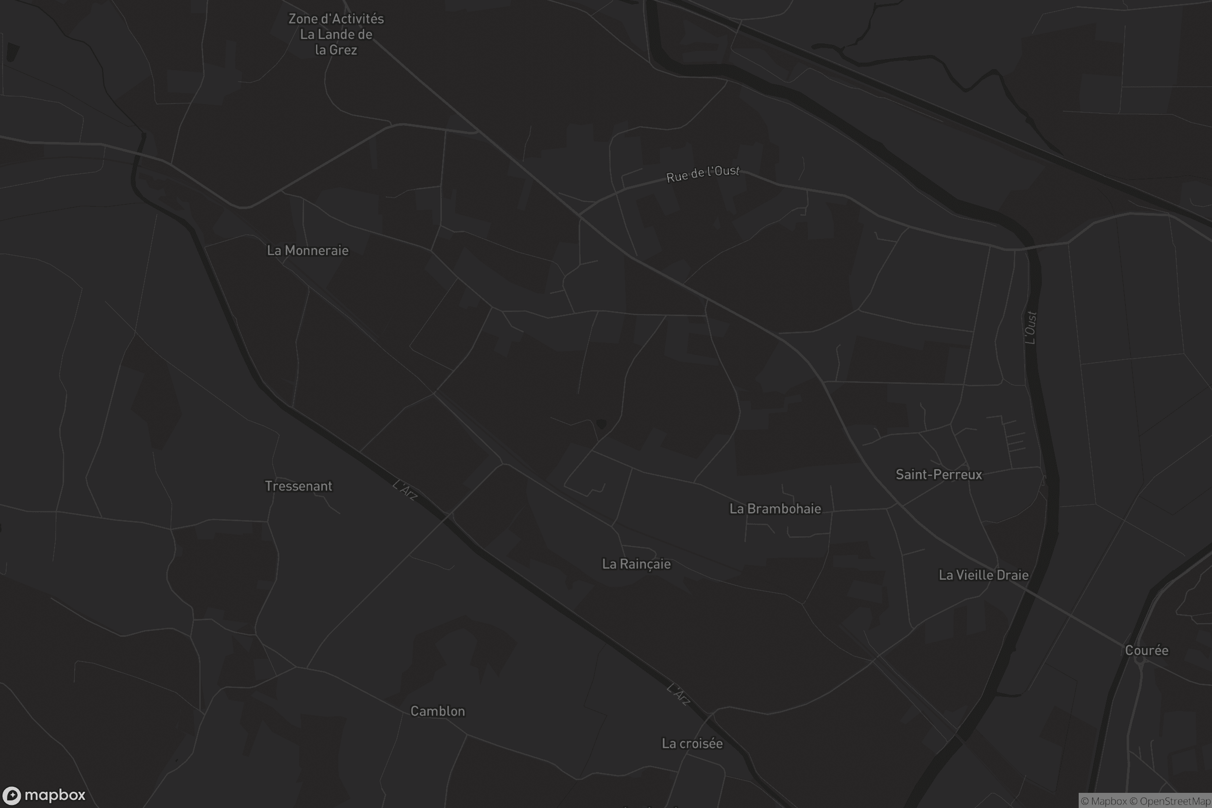 Carte de Saint-Perreux